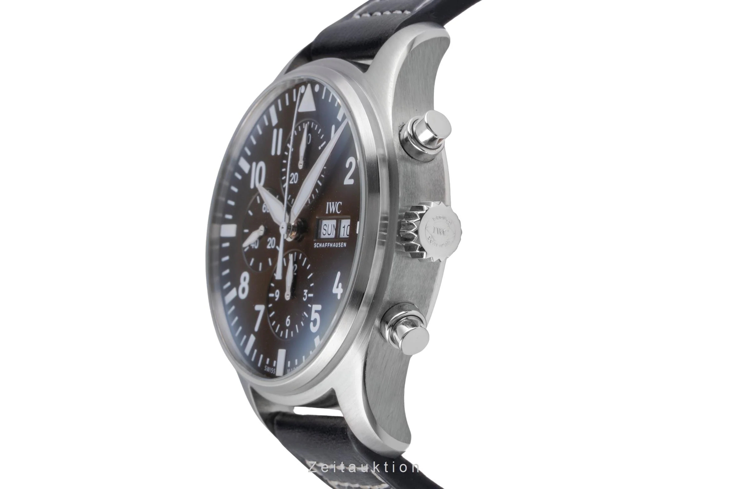 IWC Pilot chronograph steel automatic men's watch IW377713 LP: 7800EUR  [2504732] - Image 7