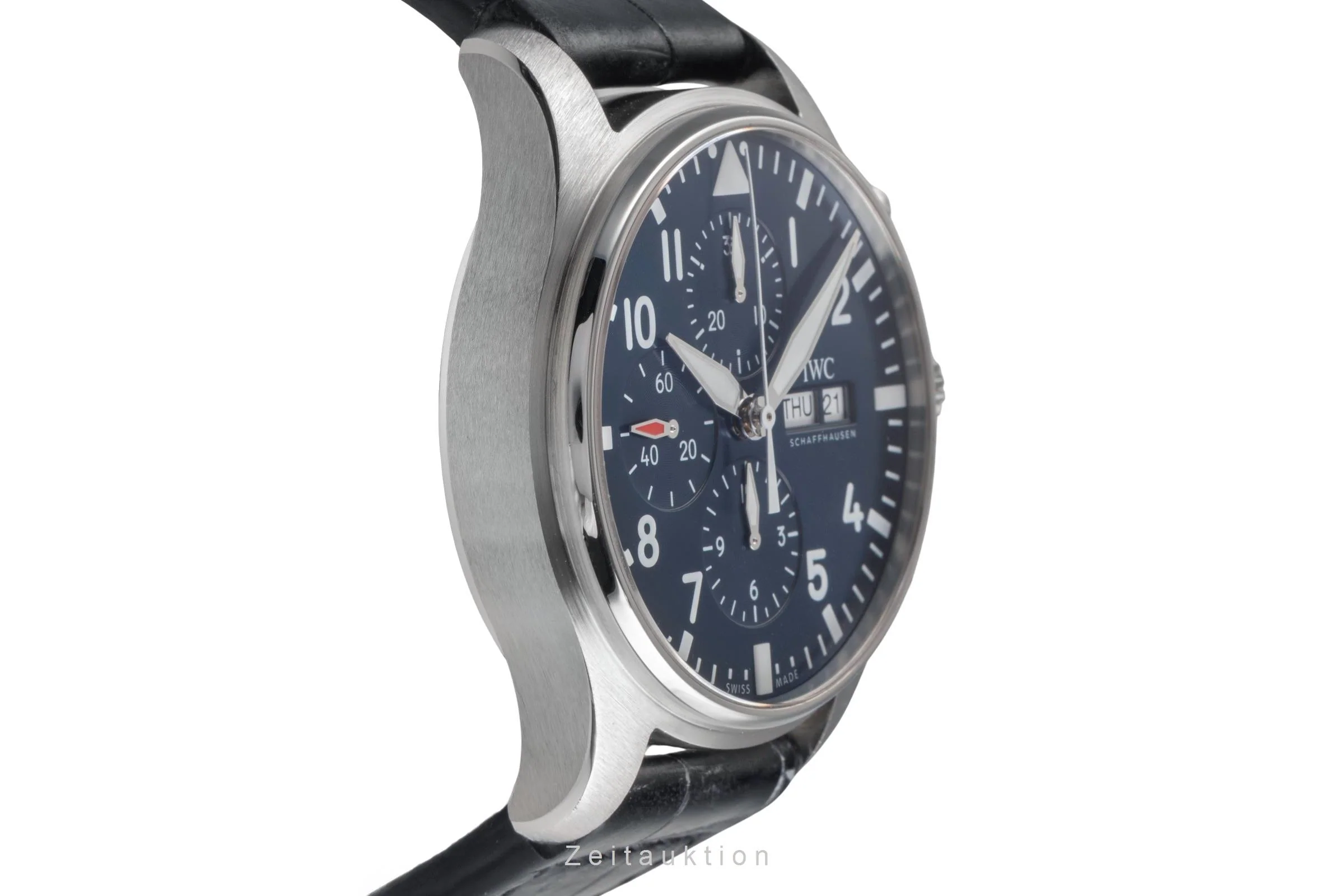 IWC Pilot chronograph steel automatic men's watch IW377714 LP: 7800EUR  [2504471] - Image 8