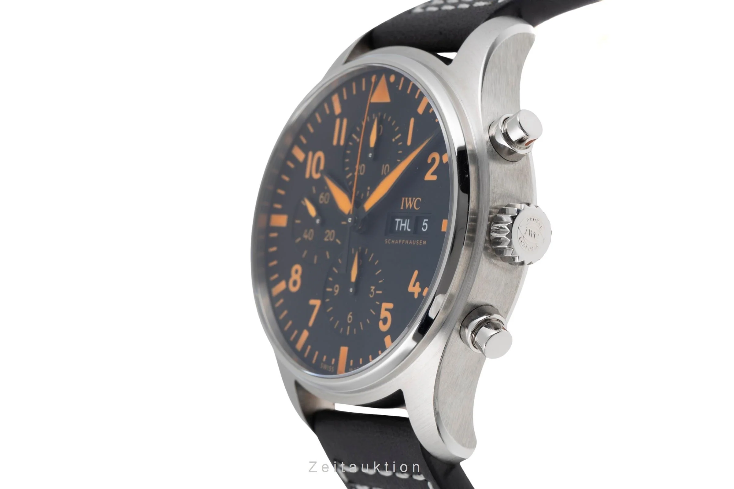 IWC Pilot chronograph steel automatic men's watch IW377730  [2505468] - Image 7