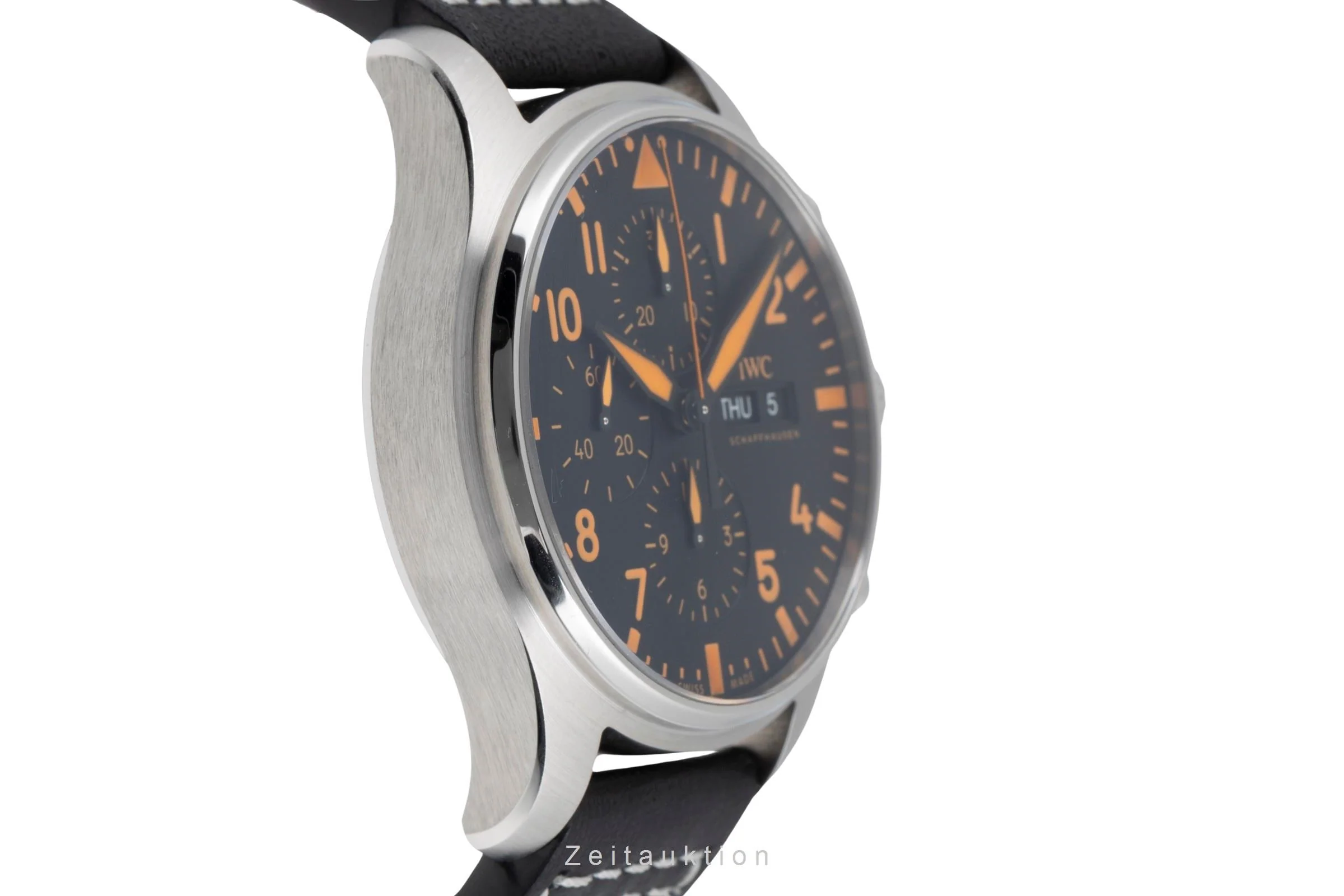 IWC Pilot chronograph steel automatic men's watch IW377730  [2505468] - Image 8