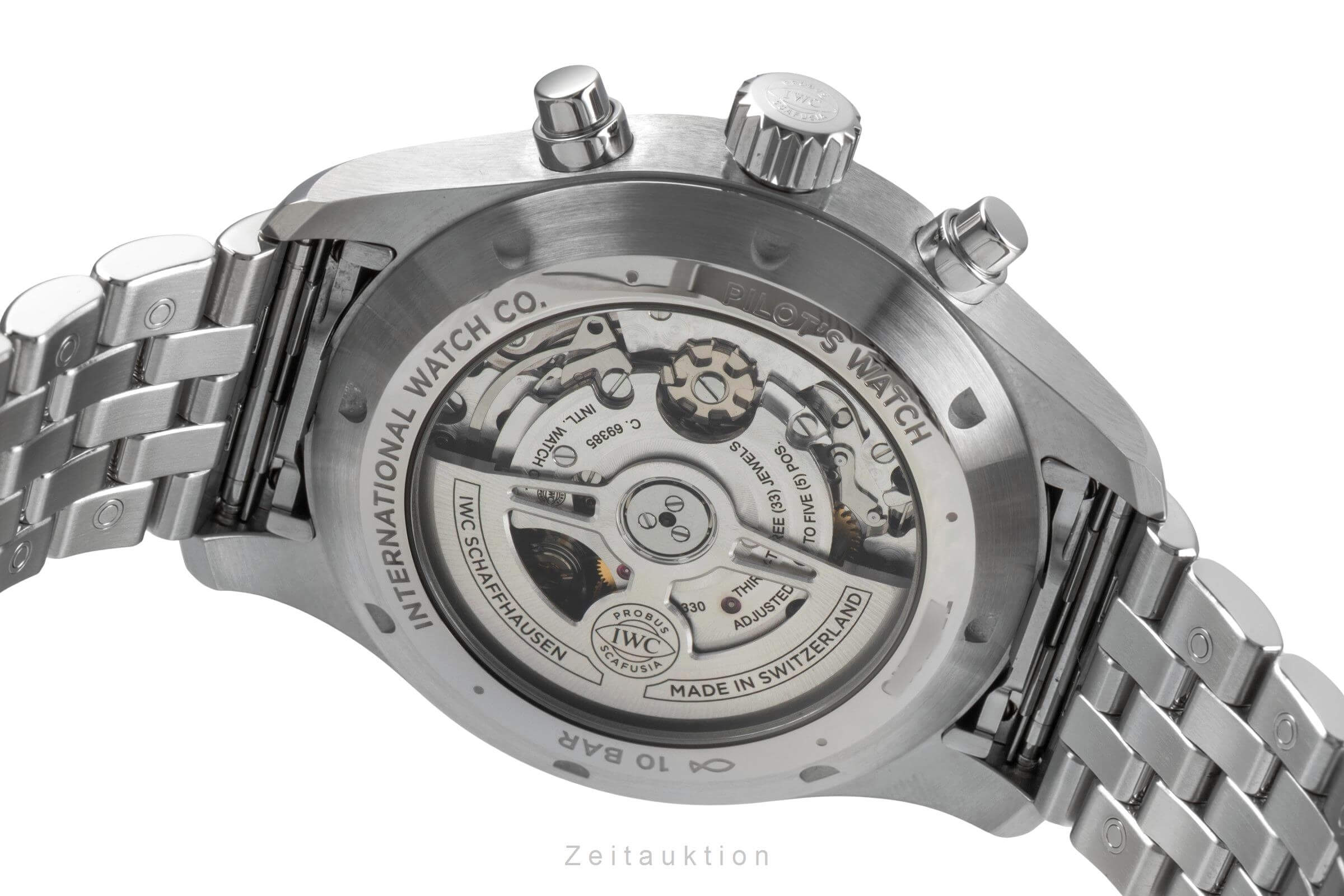 IWC Pilot chronograph steel automatic men's watch IW378004 LP: 8800EUR  [2500854] - Image 11
