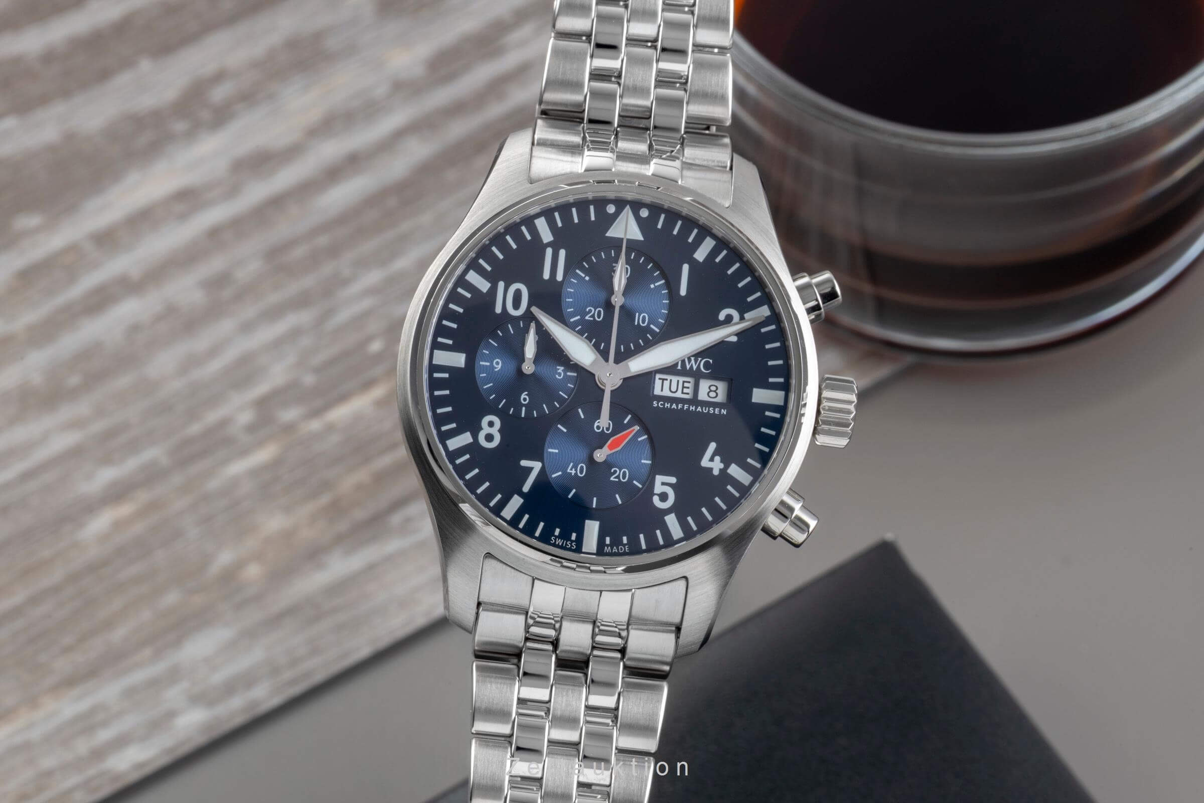 IWC Pilot chronograph steel automatic men's watch IW378004 LP: 8800EUR  [2500854] - Image 2