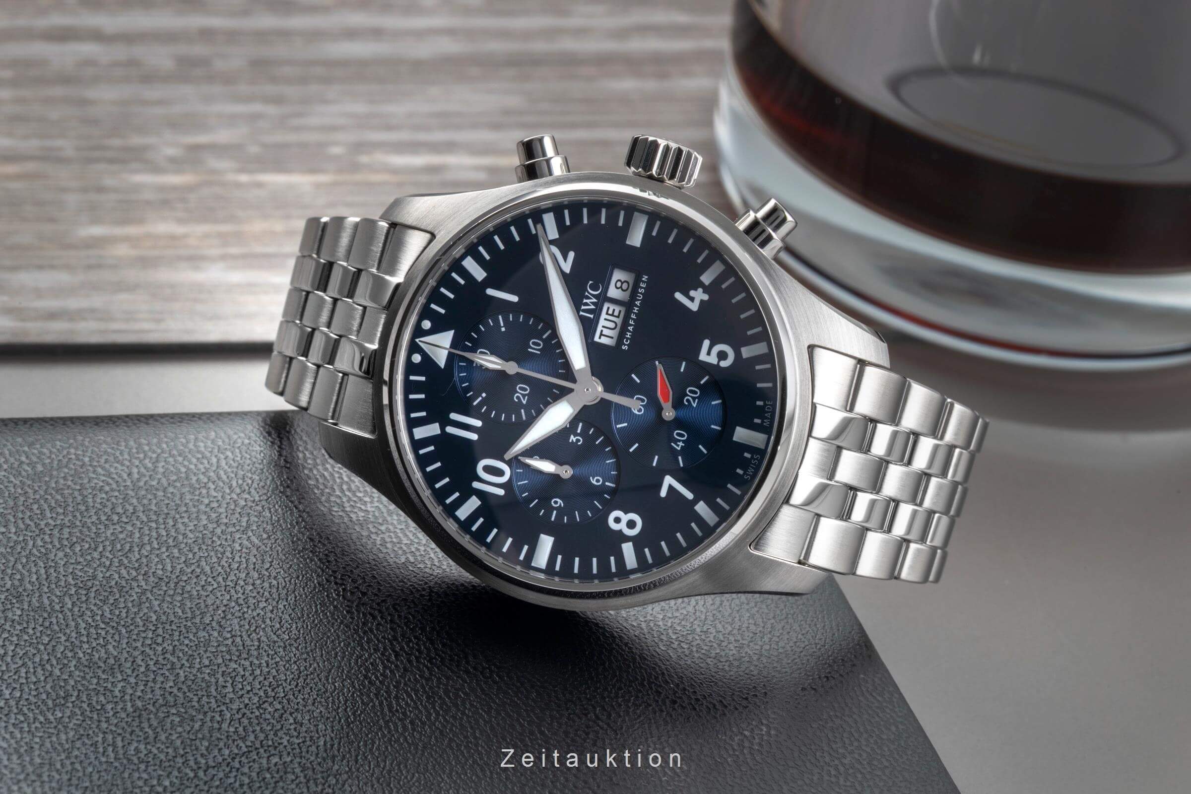 IWC Pilot chronograph steel automatic men's watch IW378004 LP: 8800EUR  [2500854] - Image 3