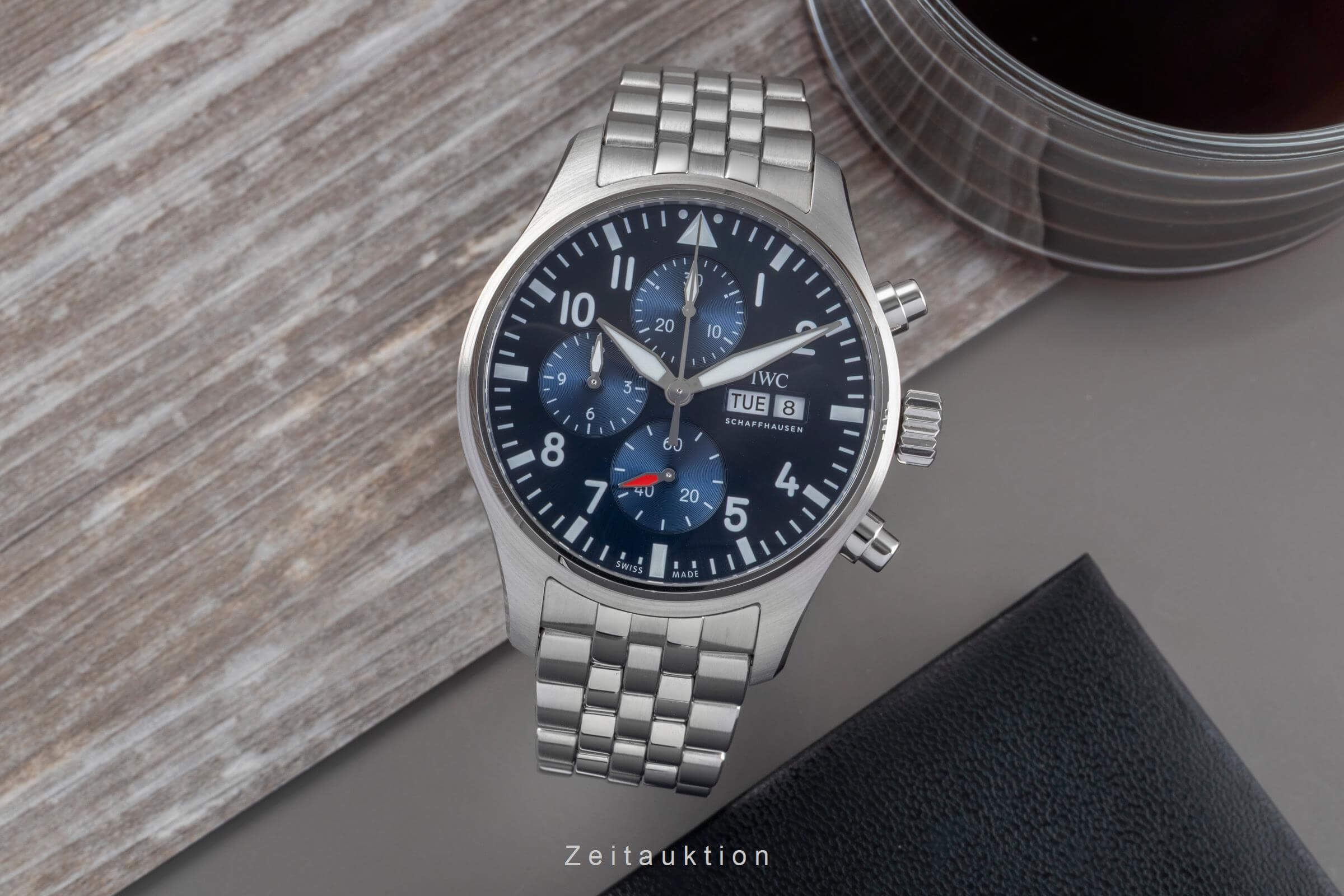 IWC Pilot chronograph steel automatic men's watch IW378004 LP: 8800EUR  [2500854] - Image 4