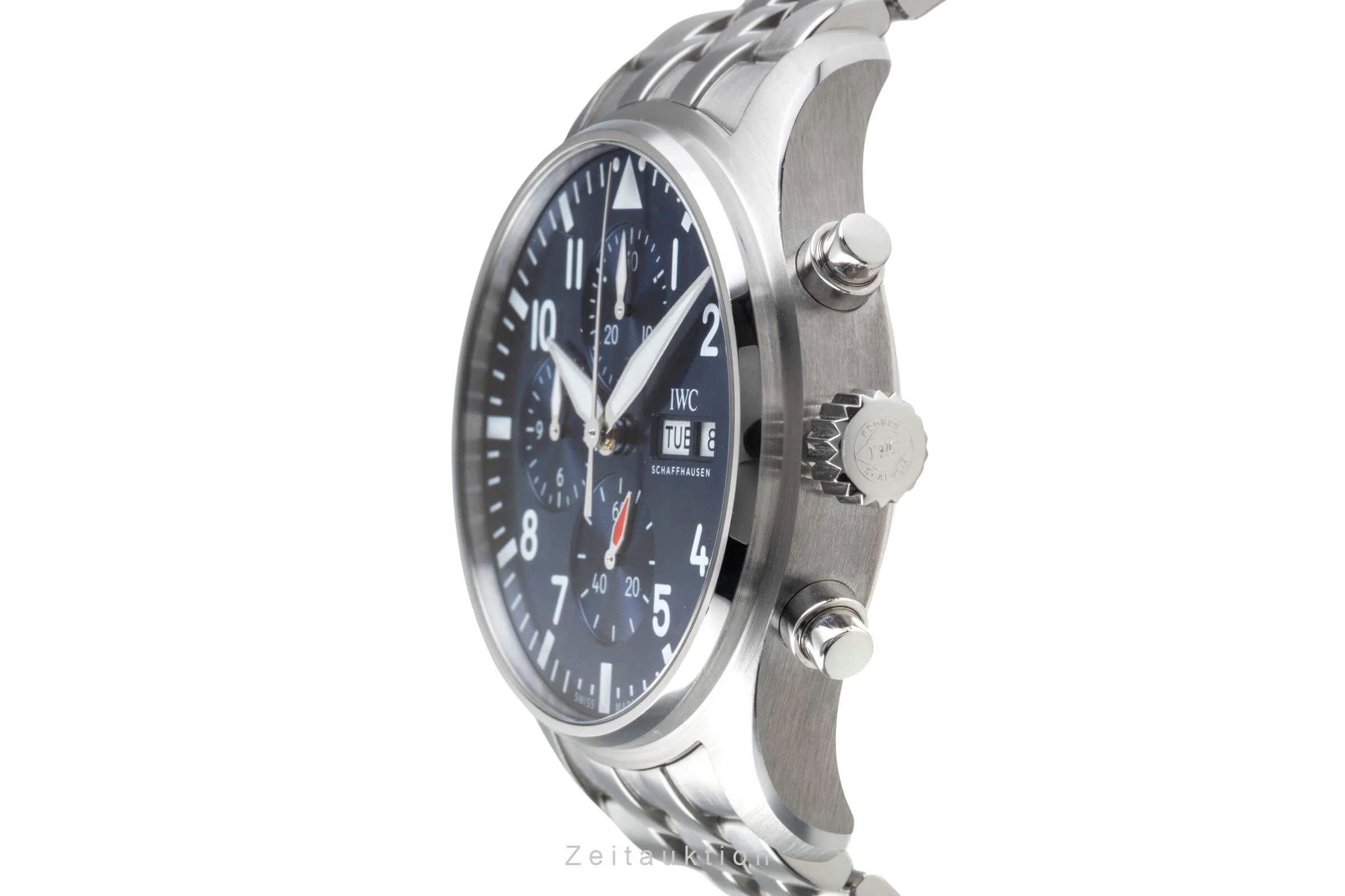 IWC Pilot chronograph steel automatic men's watch IW378004 LP: 8800EUR  [2500854] - Image 7