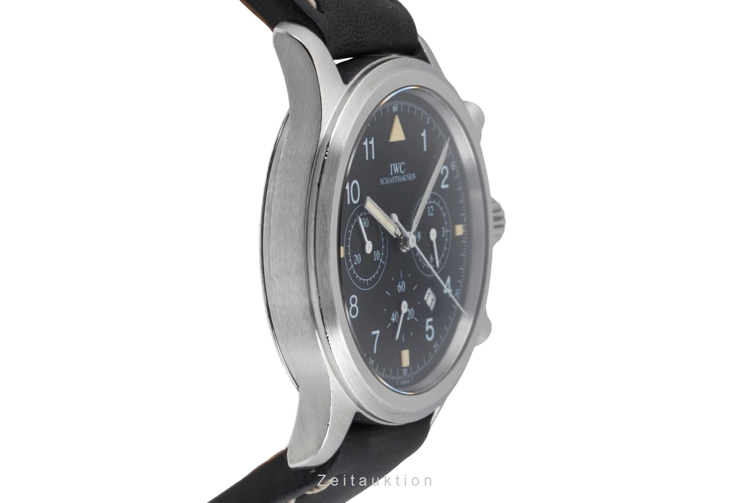 IWC Pilot chronograph steel quartz men's watch IW374101  [2505372] - Image 8