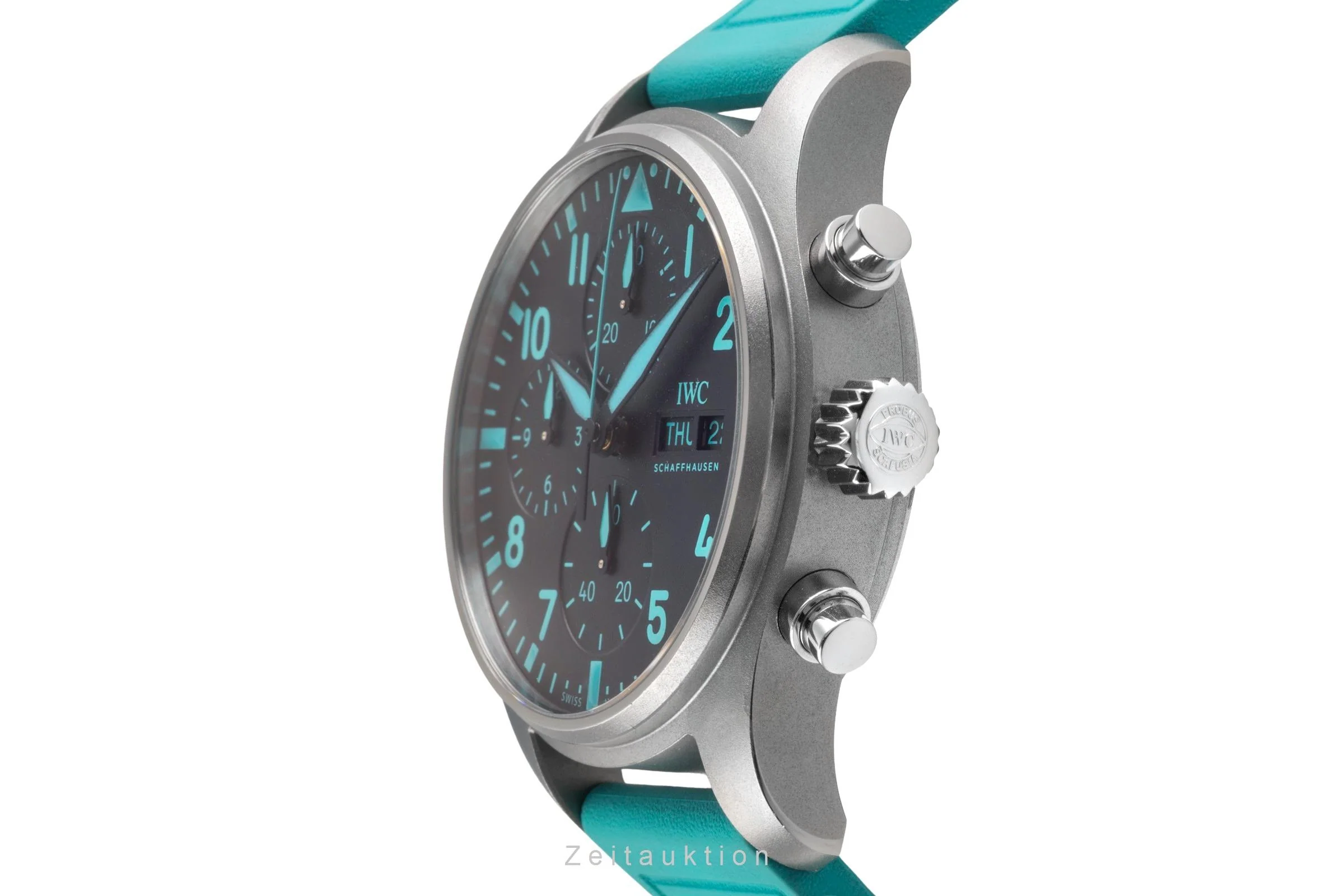 IWC Pilot chronograph titanium automatic men's watch IW388108 LP: 9000EUR  [2504661] - Image 7