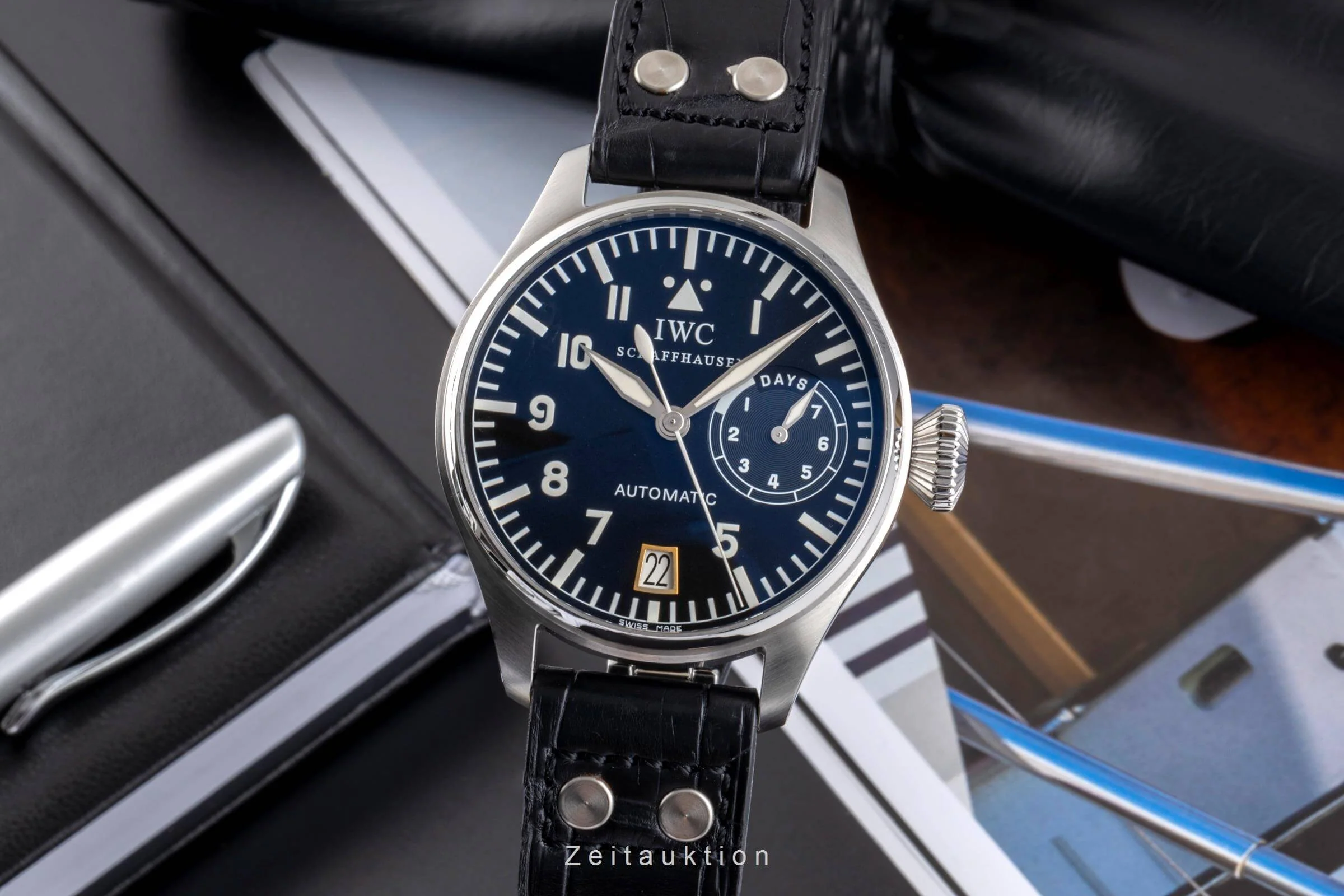 IWC Pilot steel automatic men's watch IW500201 LP: 13900EUR  [2500760] - Image 2