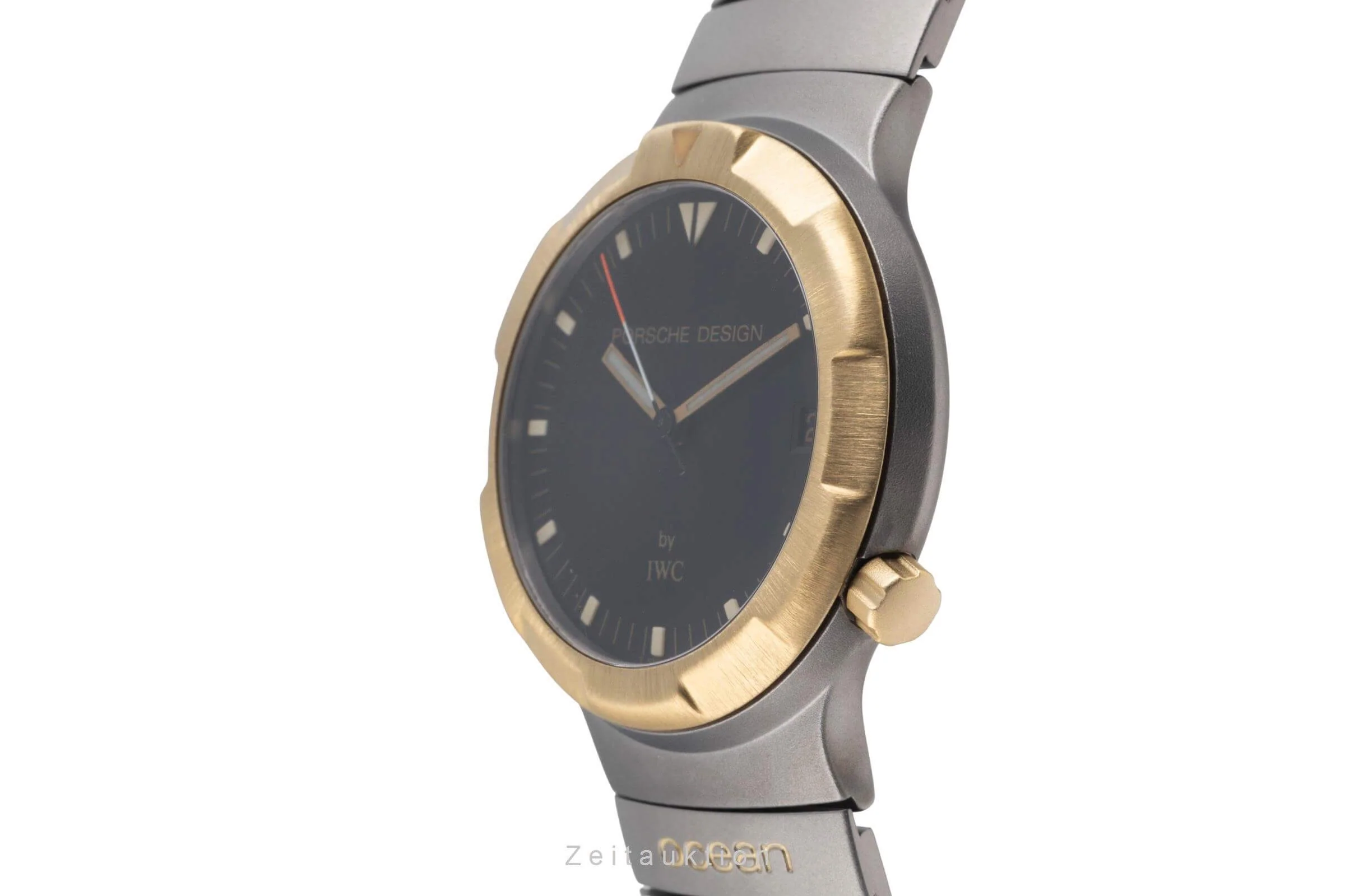 IWC Porsche Design titanium / gold automatic men's watch IW350302  [2501494] - Image 7
