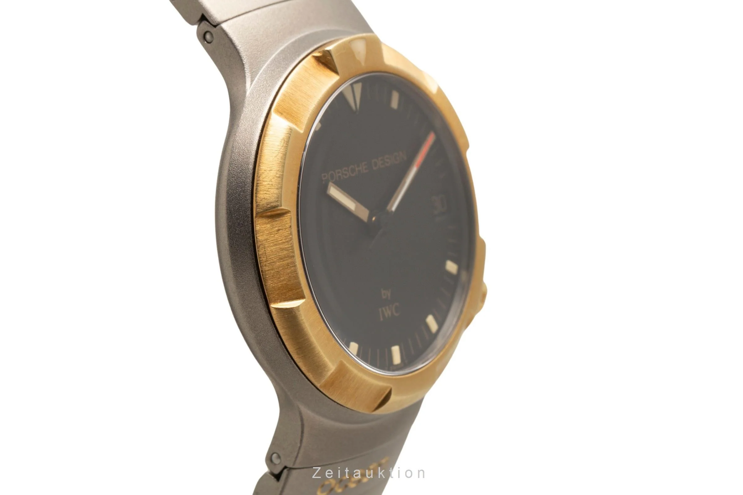 IWC Porsche Design titanium / gold automatic men's watch IW352303  [2400345] - Image 7