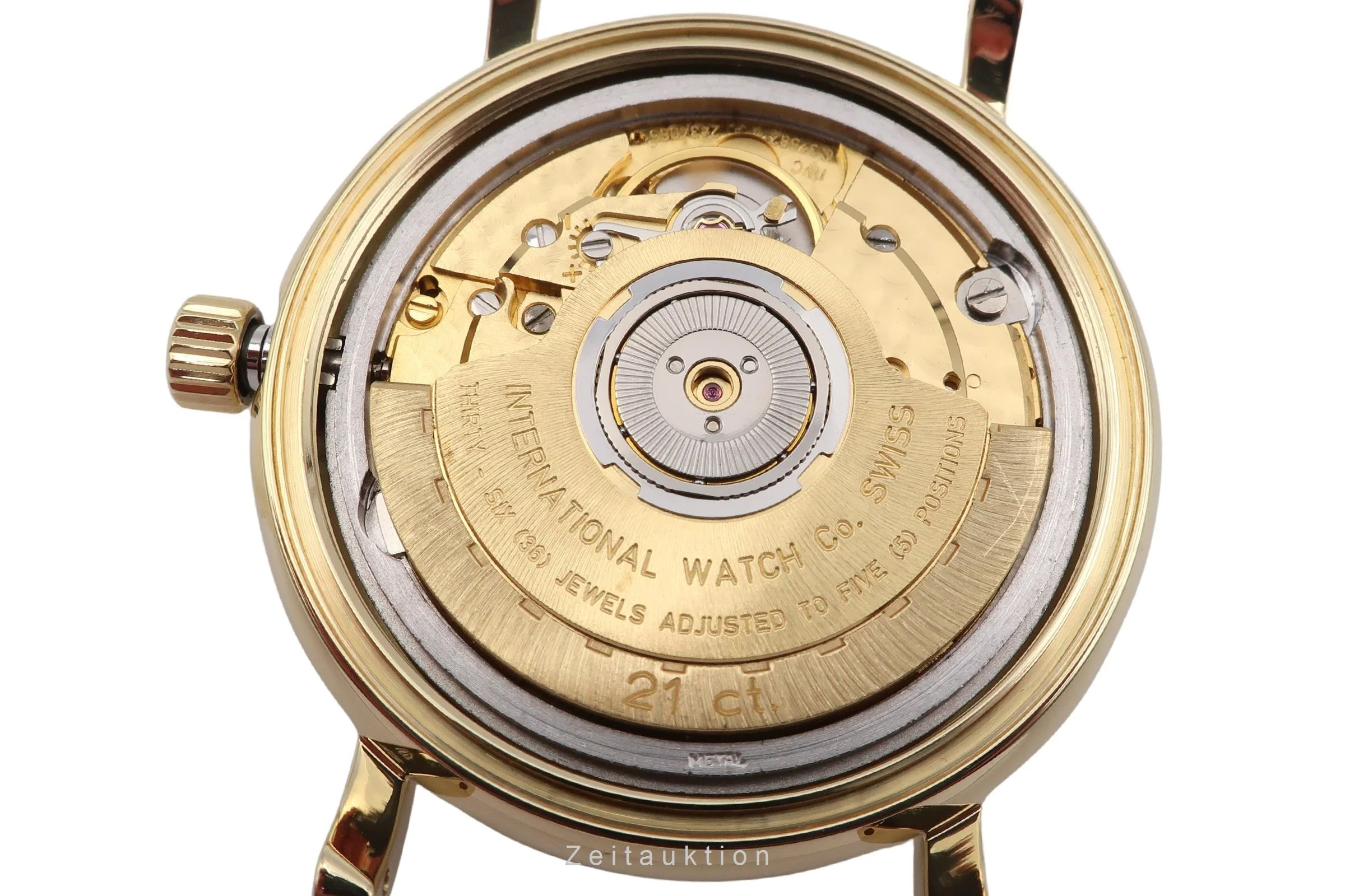 IWC Portofino 18 ct gold automatic men's watch IW354105  [2600002] - Image 16