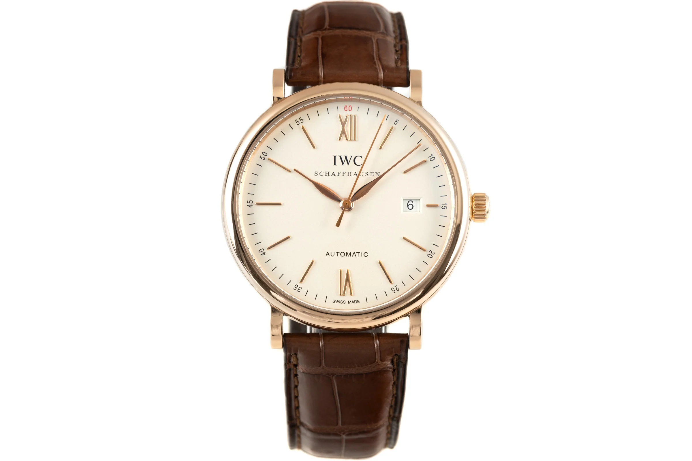 IWC Portofino 18 ct gold automatic men's watch IW356504, 3565 LP: 12300EUR  [2101406] - Image 4