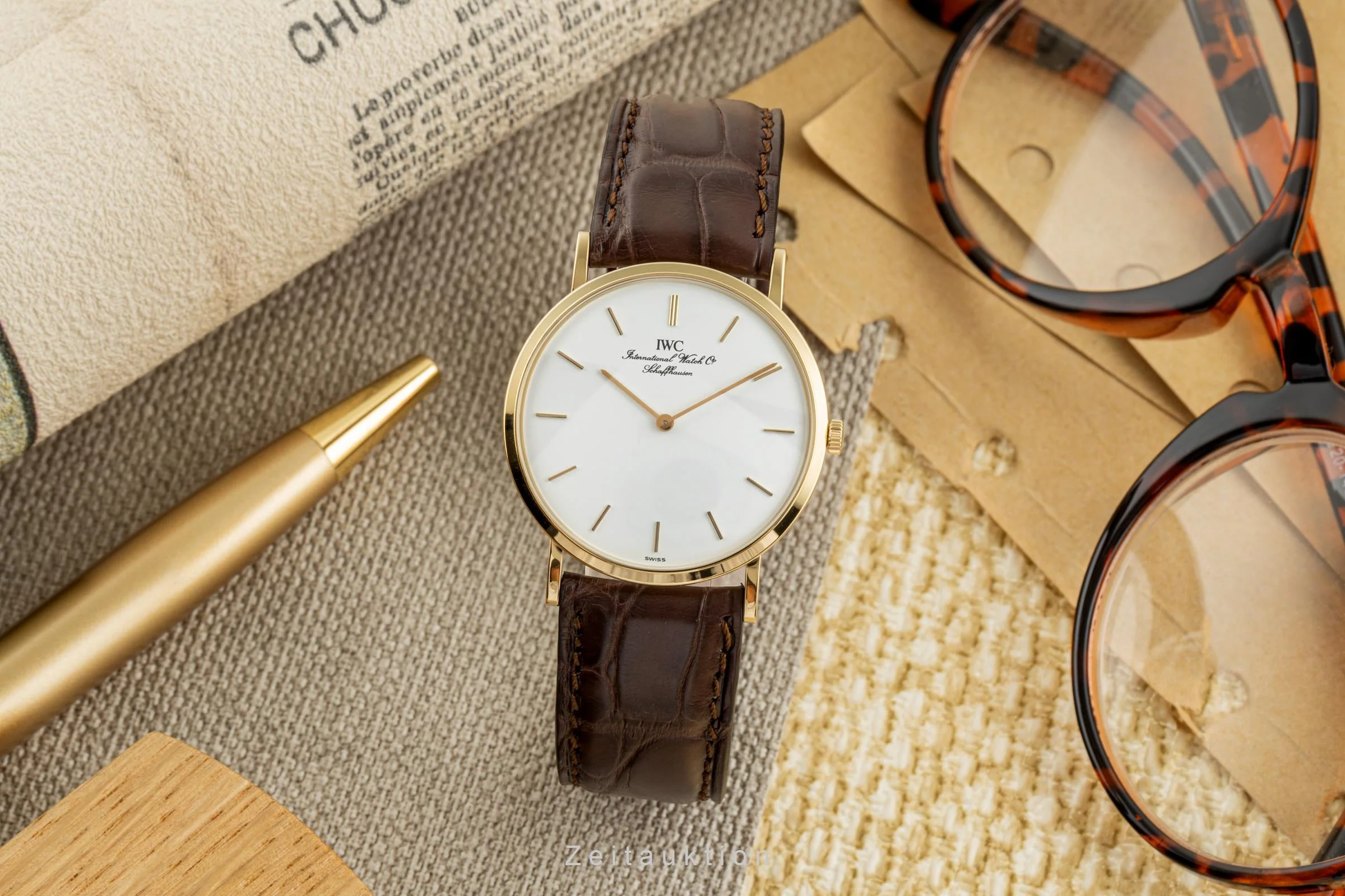 IWC Portofino 18 ct gold manual winding men's watch IW201001  [2302410] - Image 3