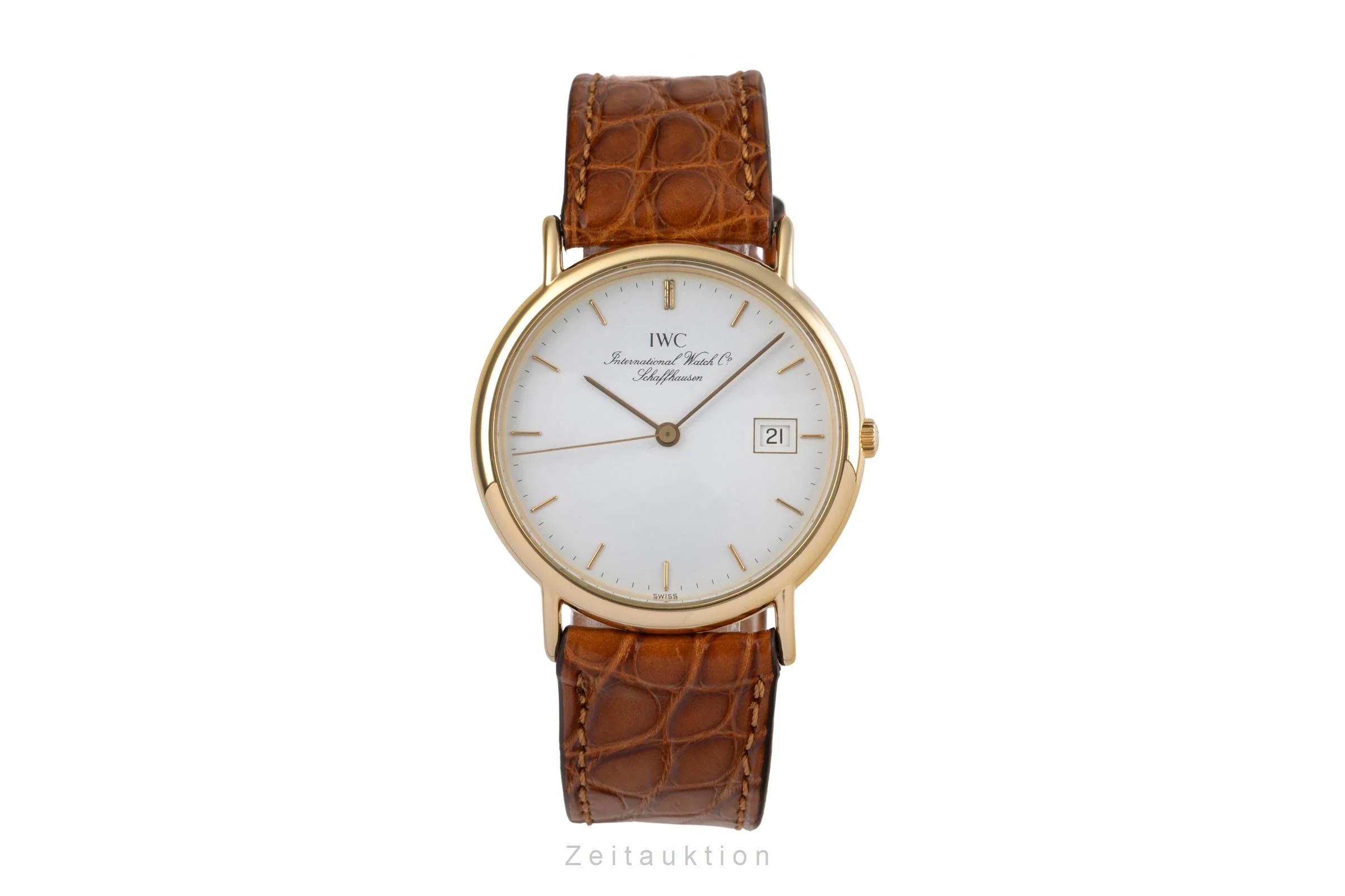 IWC Portofino 18 ct gold quartz men's watch IW3331  [2503149] - Image 5