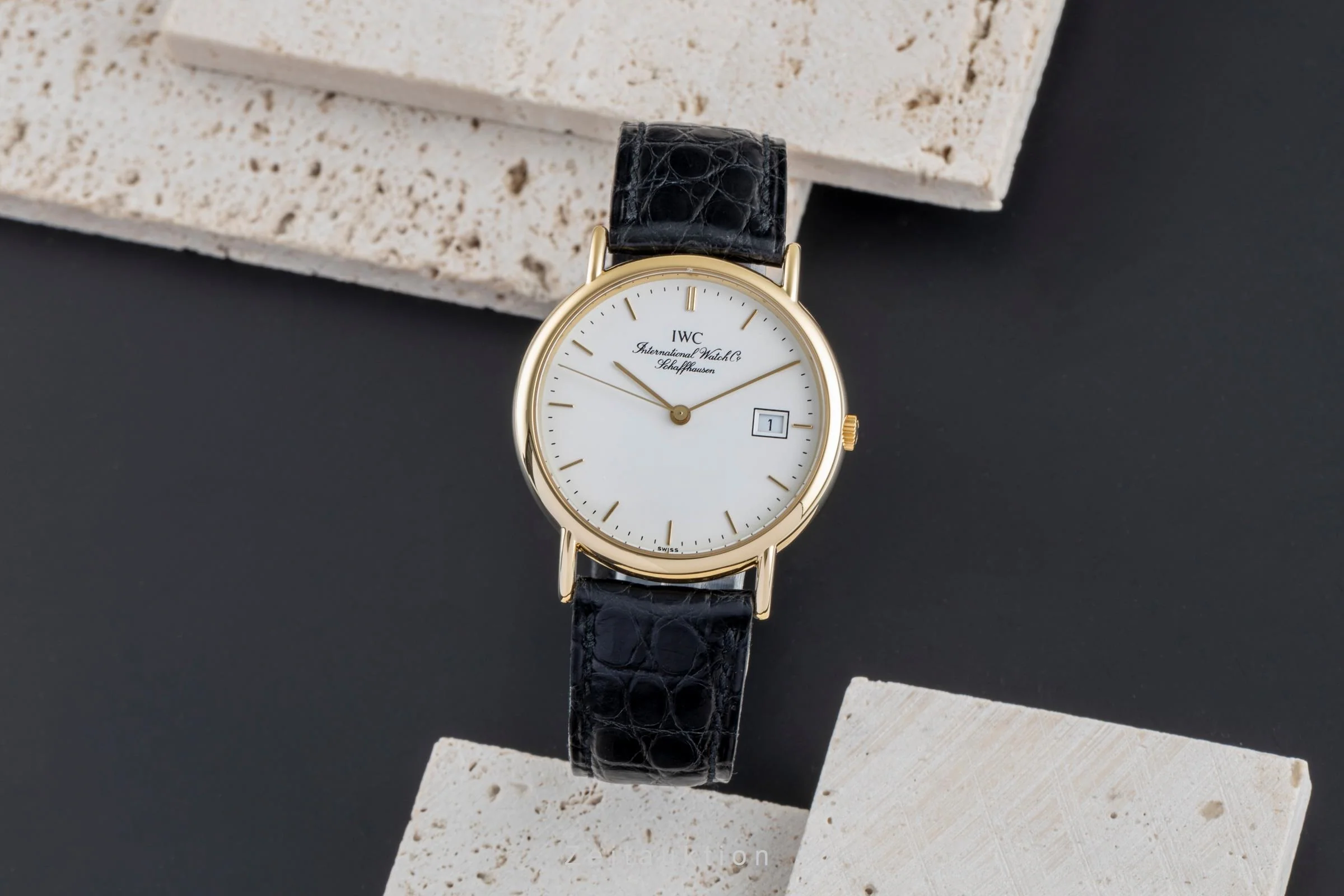 IWC Portofino 18 ct gold quartz men's watch IW333103  [2504614] - Image 4