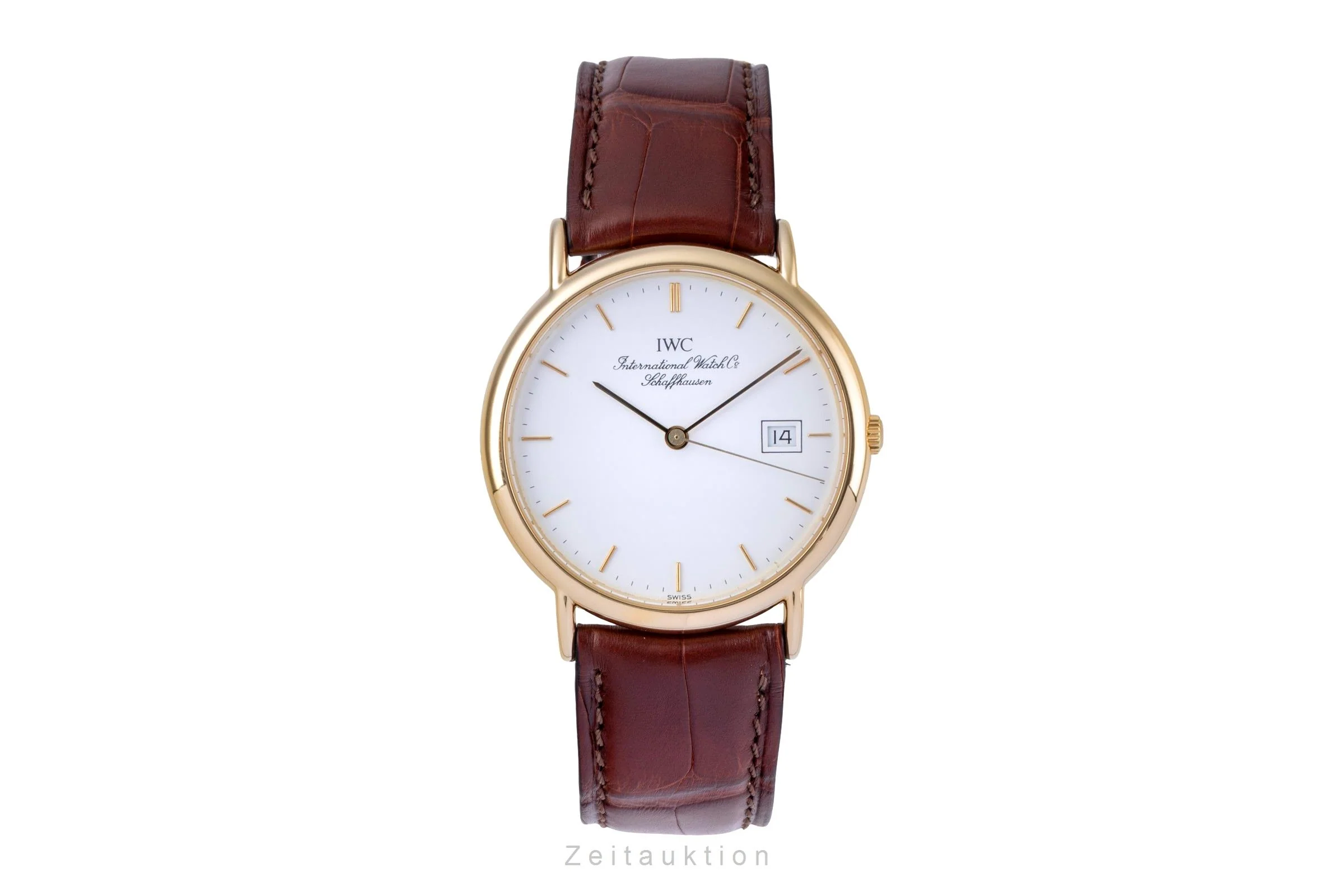 IWC Portofino 18 ct gold quartz men's watch IW333103  [2505755] - Image 5