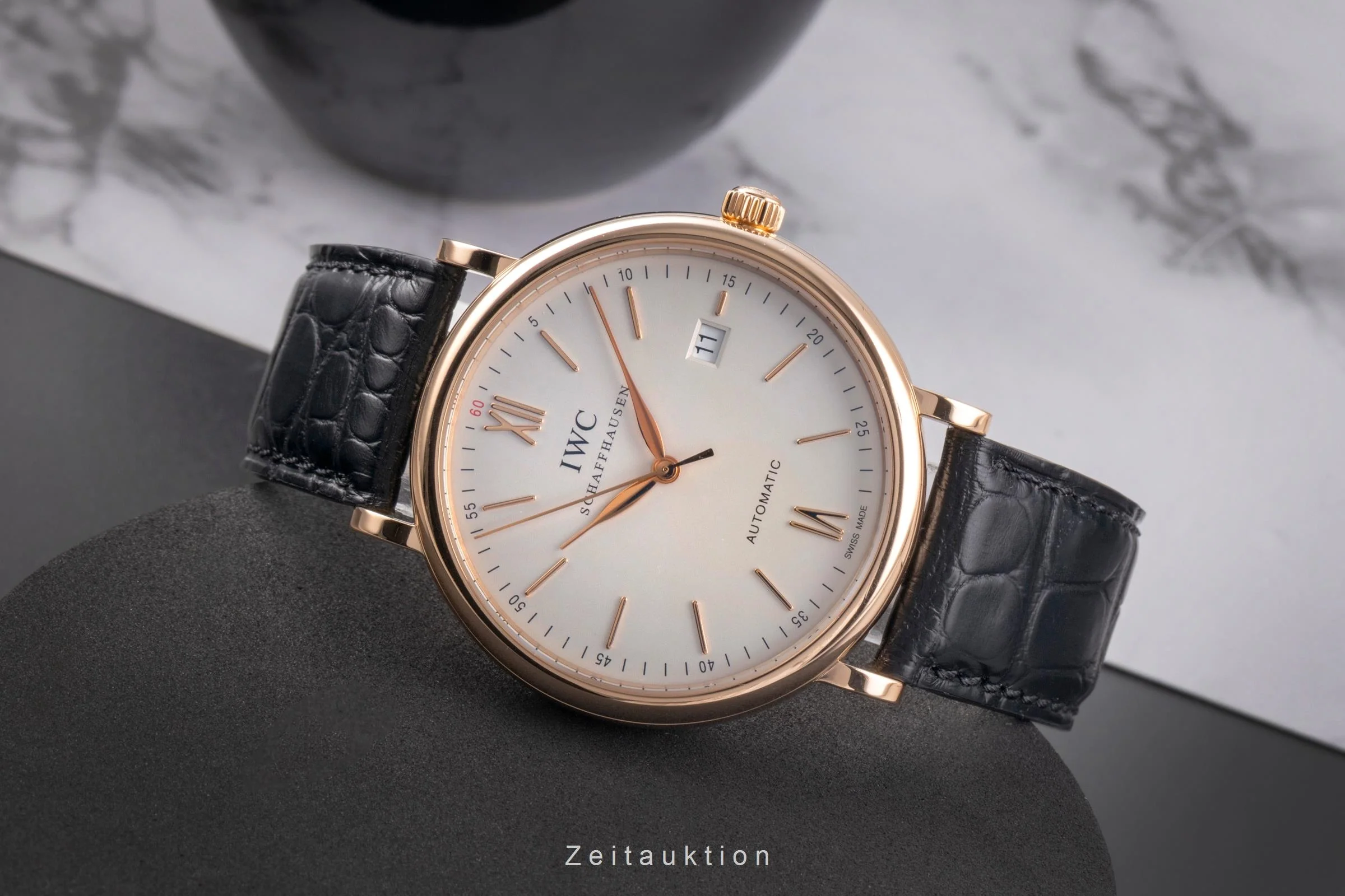 IWC Portofino 18 ct red gold automatic men's watch IW356504 LP: 14400EUR  [2504948] - Image 3