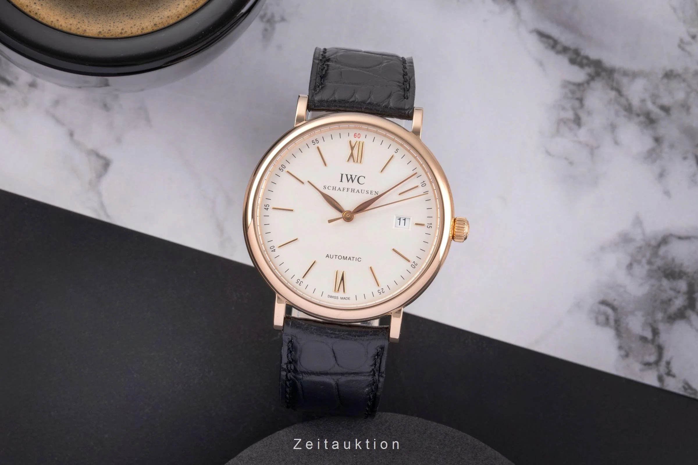 IWC Portofino 18 ct red gold automatic men's watch IW356504 LP: 14400EUR  [2504948] - Image 4