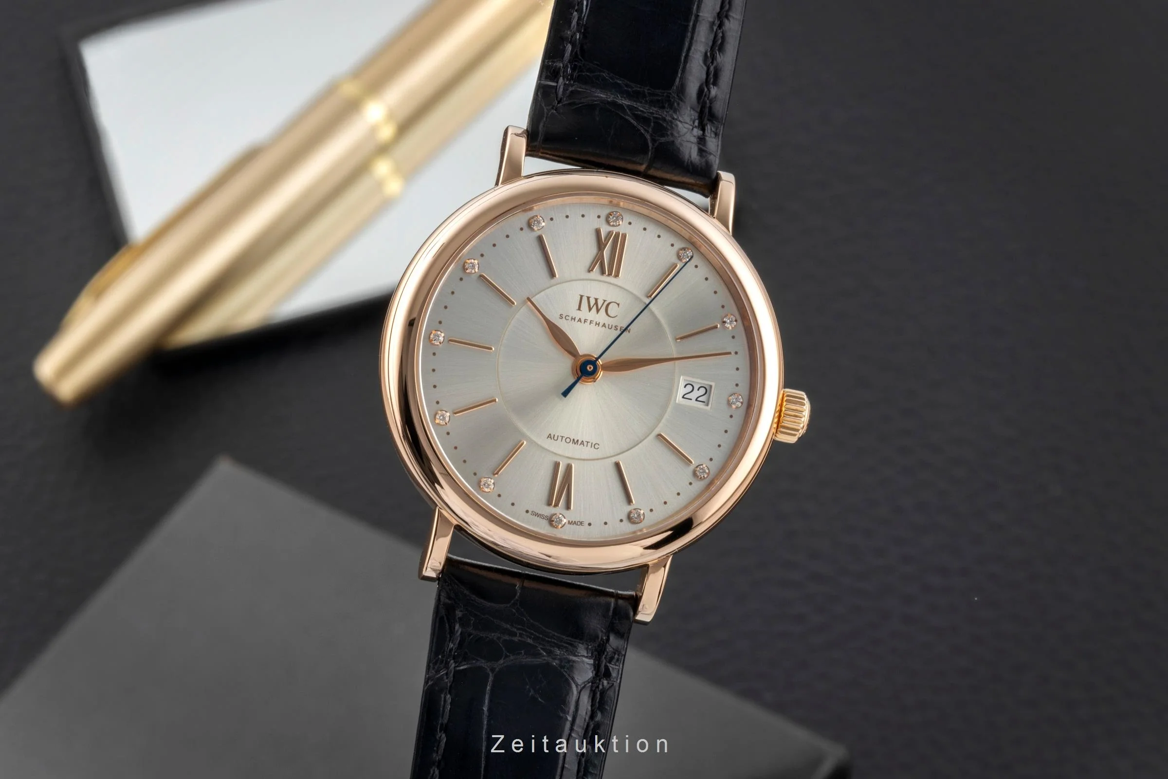IWC Portofino 18 ct red gold automatic men's watch IW458105 LP: 15100EUR  [2600343] - Image 2