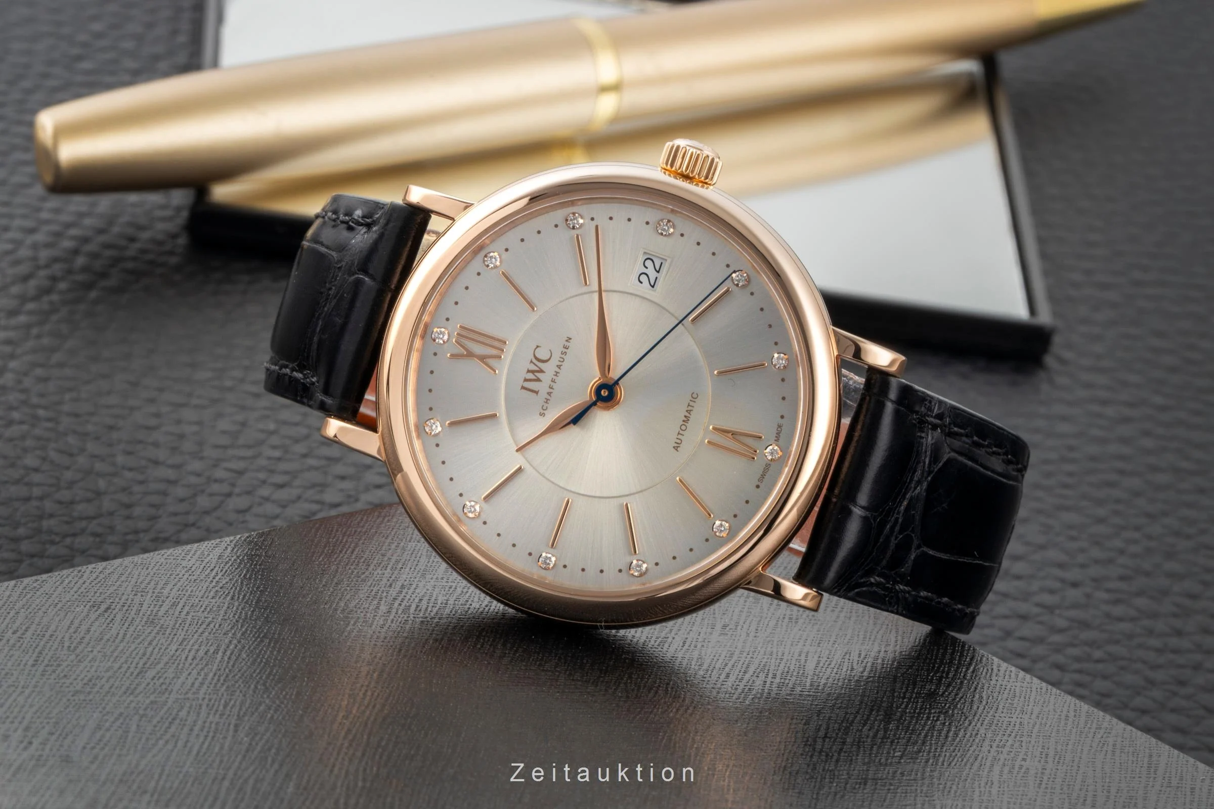 IWC Portofino 18 ct red gold automatic men's watch IW458105 LP: 15100EUR  [2600343] - Image 3