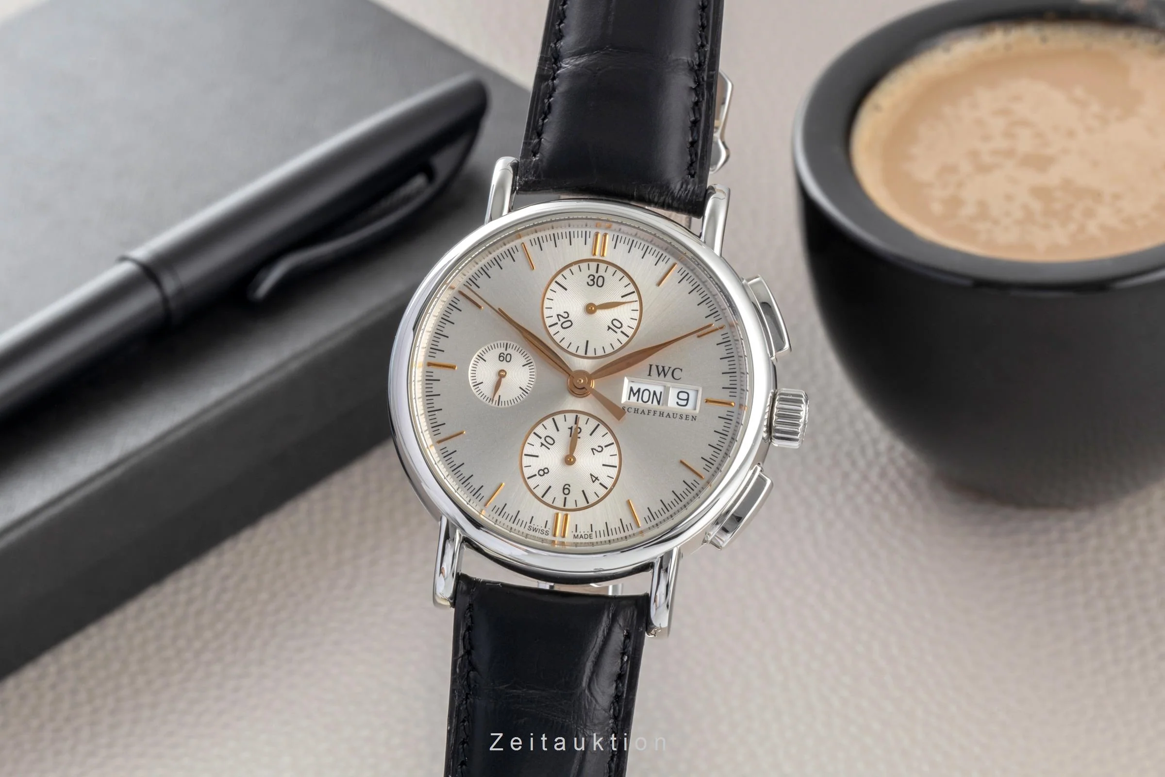 IWC Portofino chronograph steel automatic men's watch IW378302  [2506778] - Image 2
