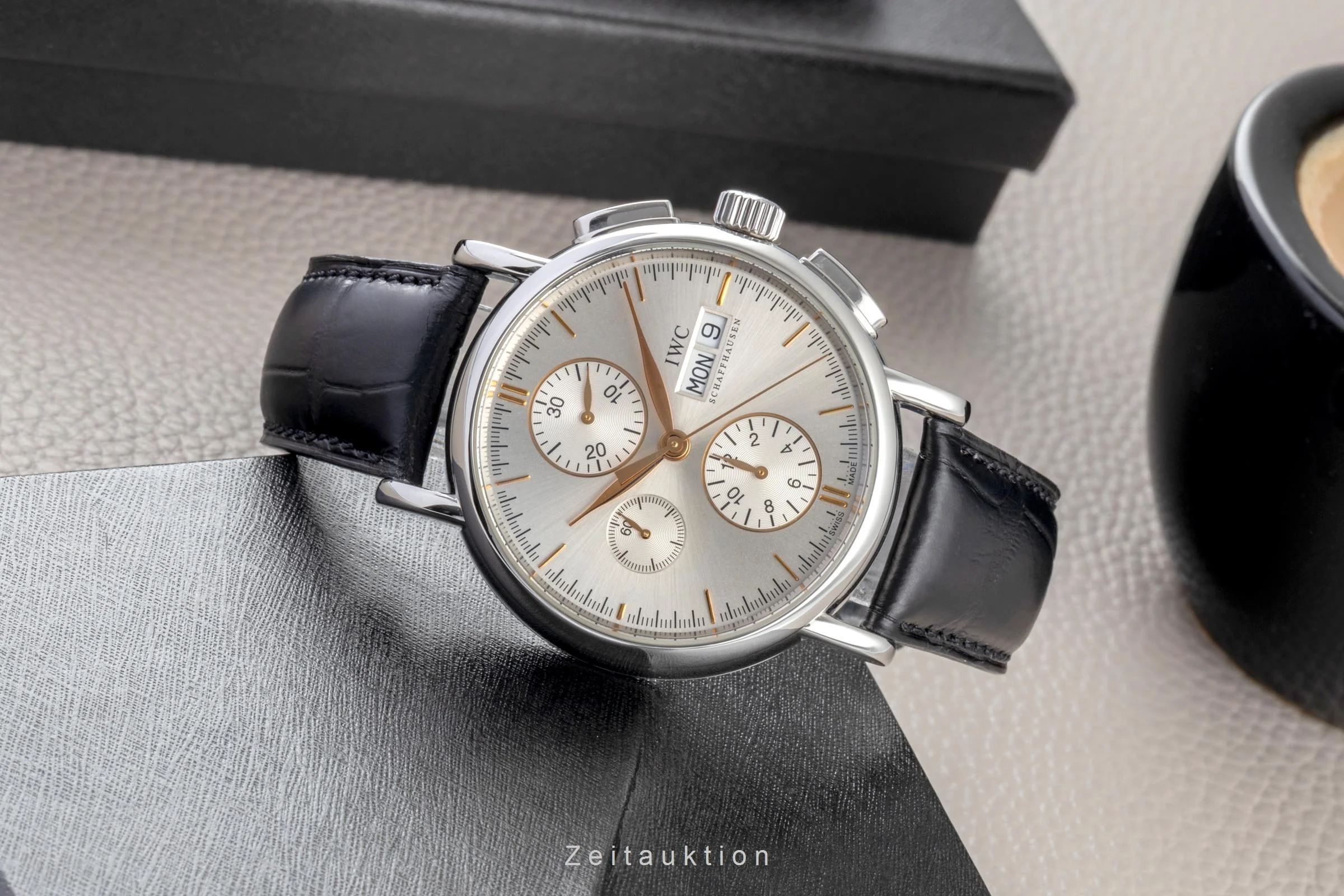 IWC Portofino chronograph steel automatic men's watch IW378302  [2506778] - Image 3