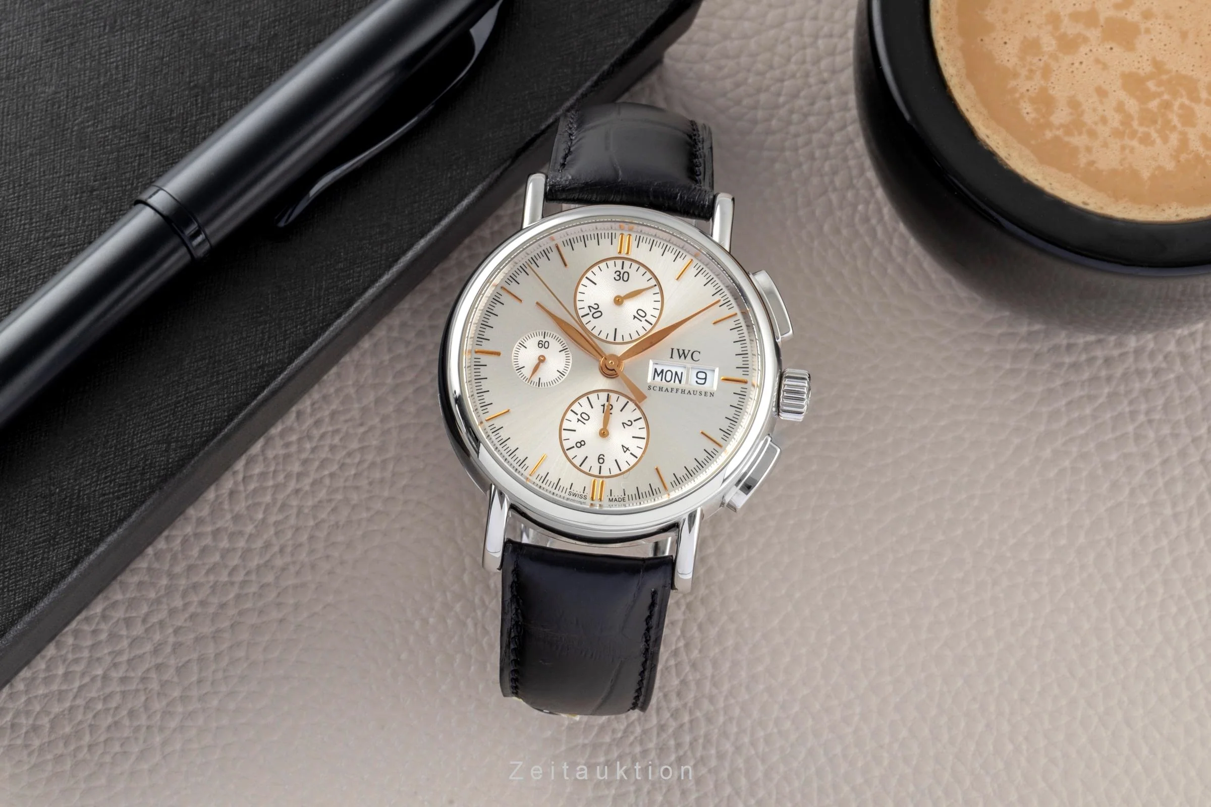 IWC Portofino chronograph steel automatic men's watch IW378302  [2506778] - Image 4