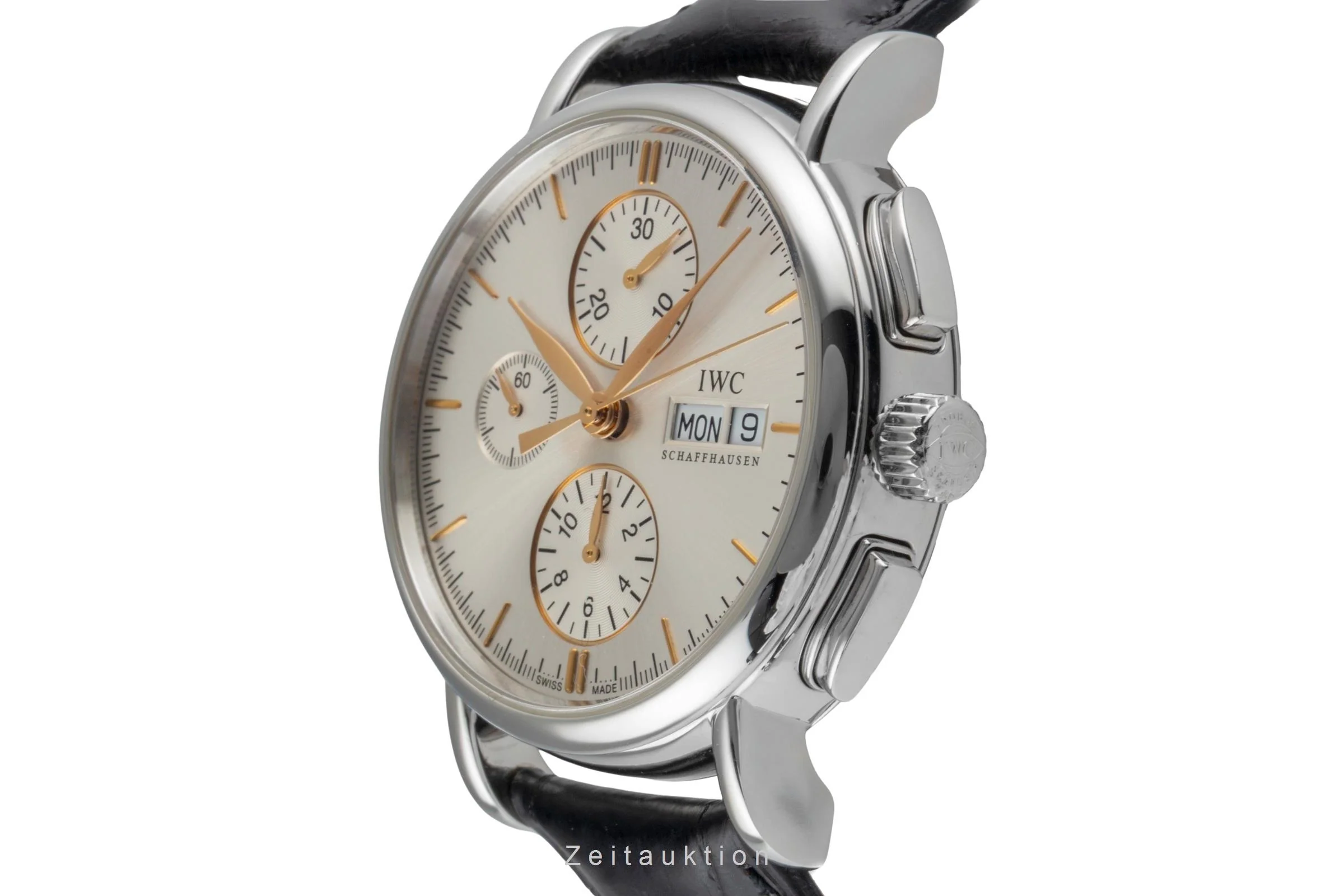 IWC Portofino chronograph steel automatic men's watch IW378302  [2506778] - Image 7