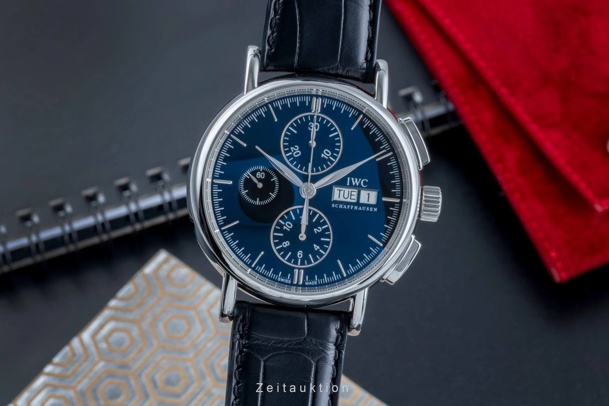 IWC Portofino chronograph steel automatic men's watch IW378303  [2501986] - Image 2