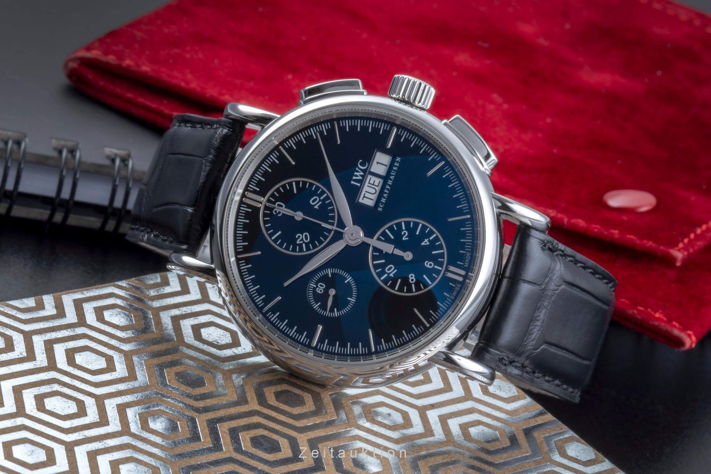 IWC Portofino chronograph steel automatic men's watch IW378303  [2501986] - Image 3