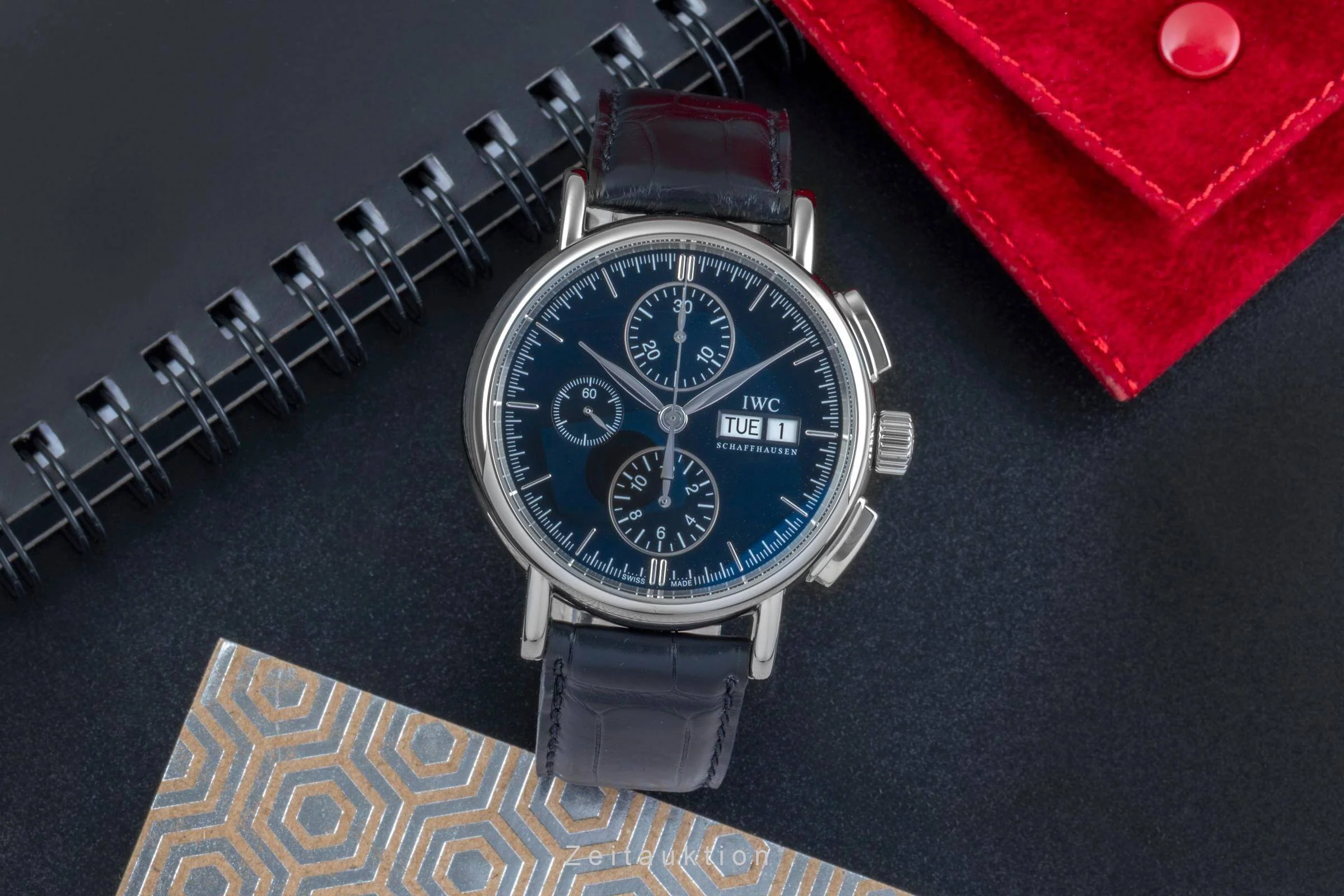 IWC Portofino chronograph steel automatic men's watch IW378303  [2501986] - Image 4
