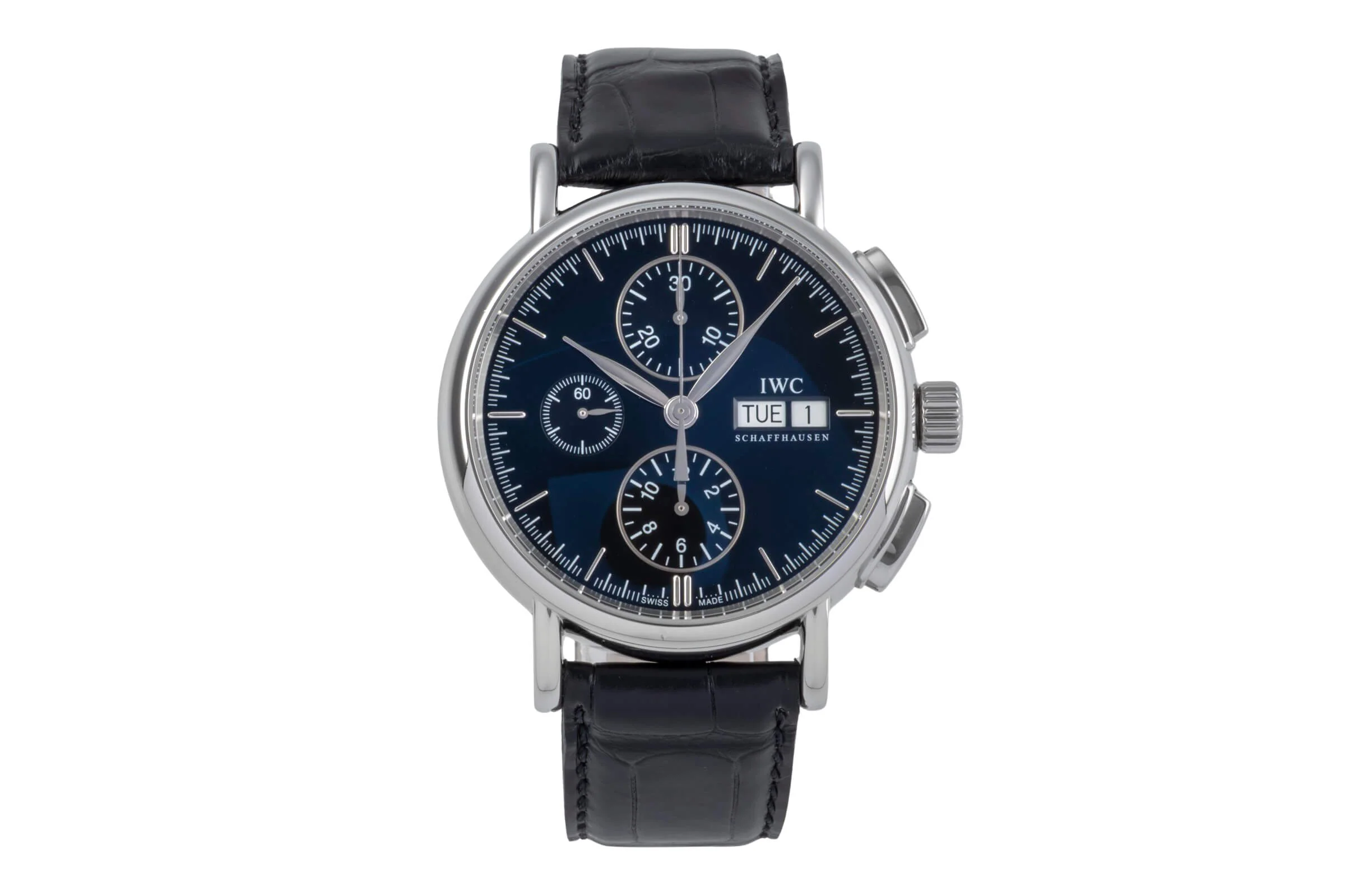 IWC Portofino chronograph steel automatic men's watch IW378303  [2501986] - Image 5