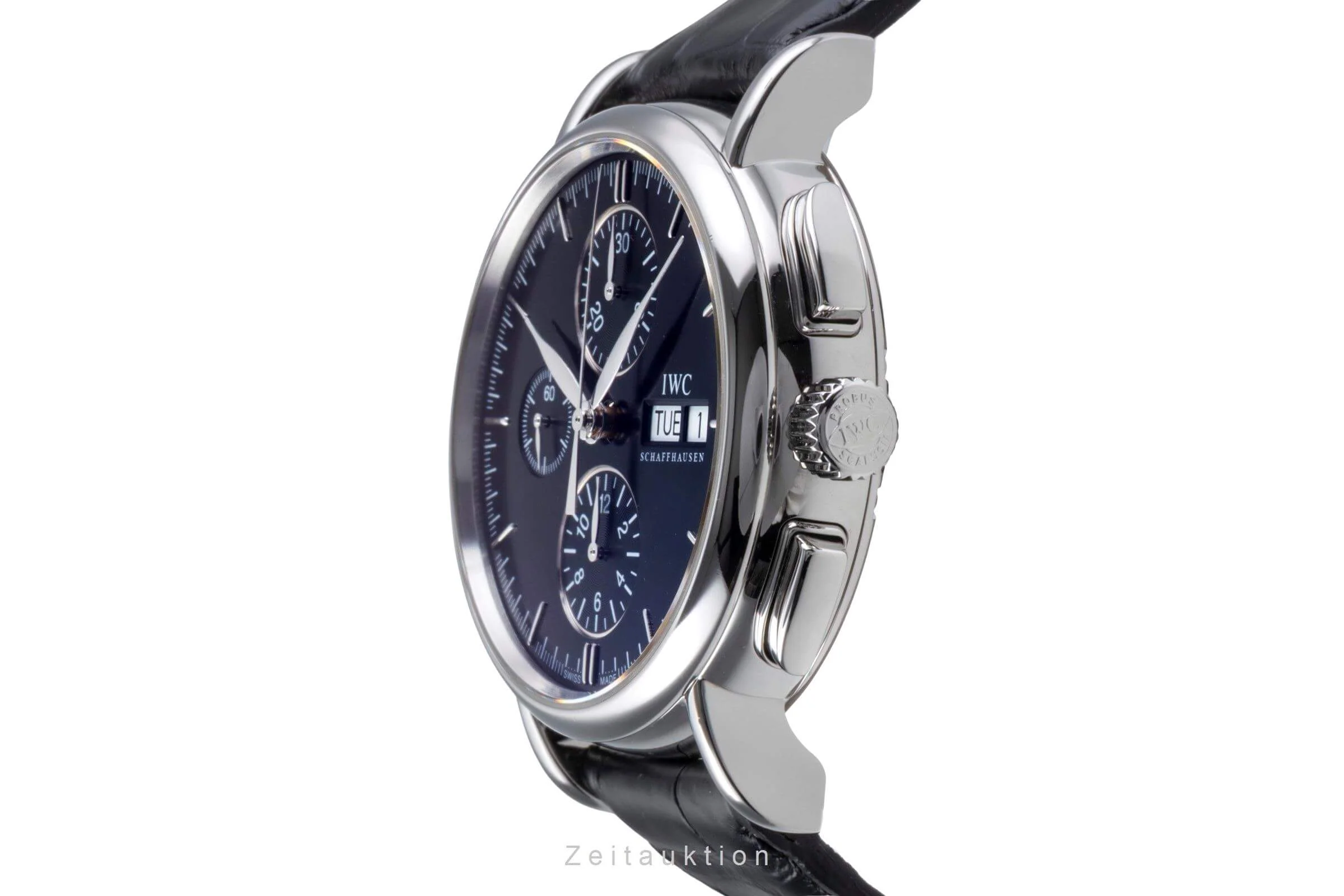 IWC Portofino chronograph steel automatic men's watch IW378303  [2501986] - Image 7