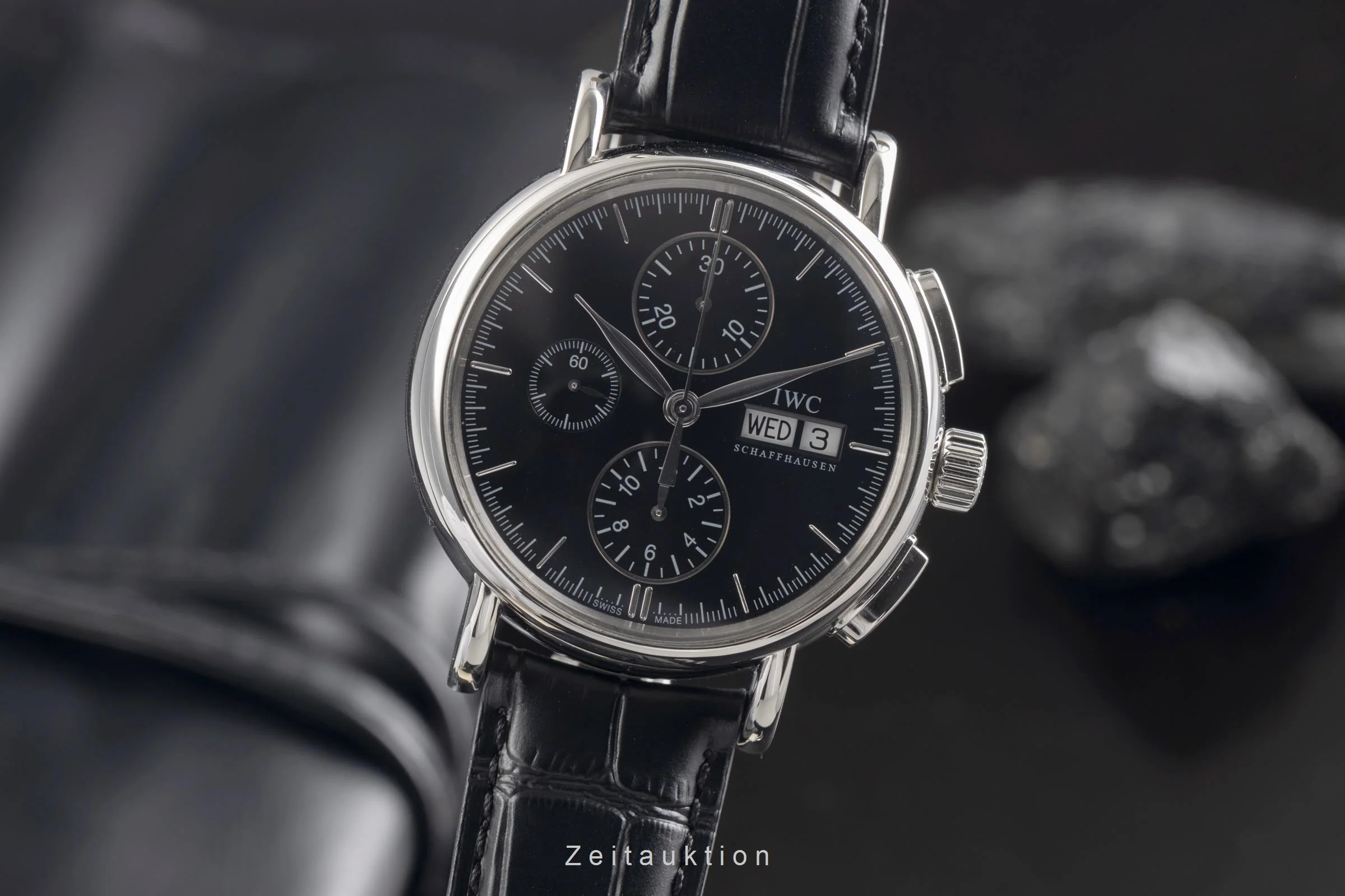 IWC Portofino chronograph steel automatic men's watch IW378303  [2504509] - Image 2