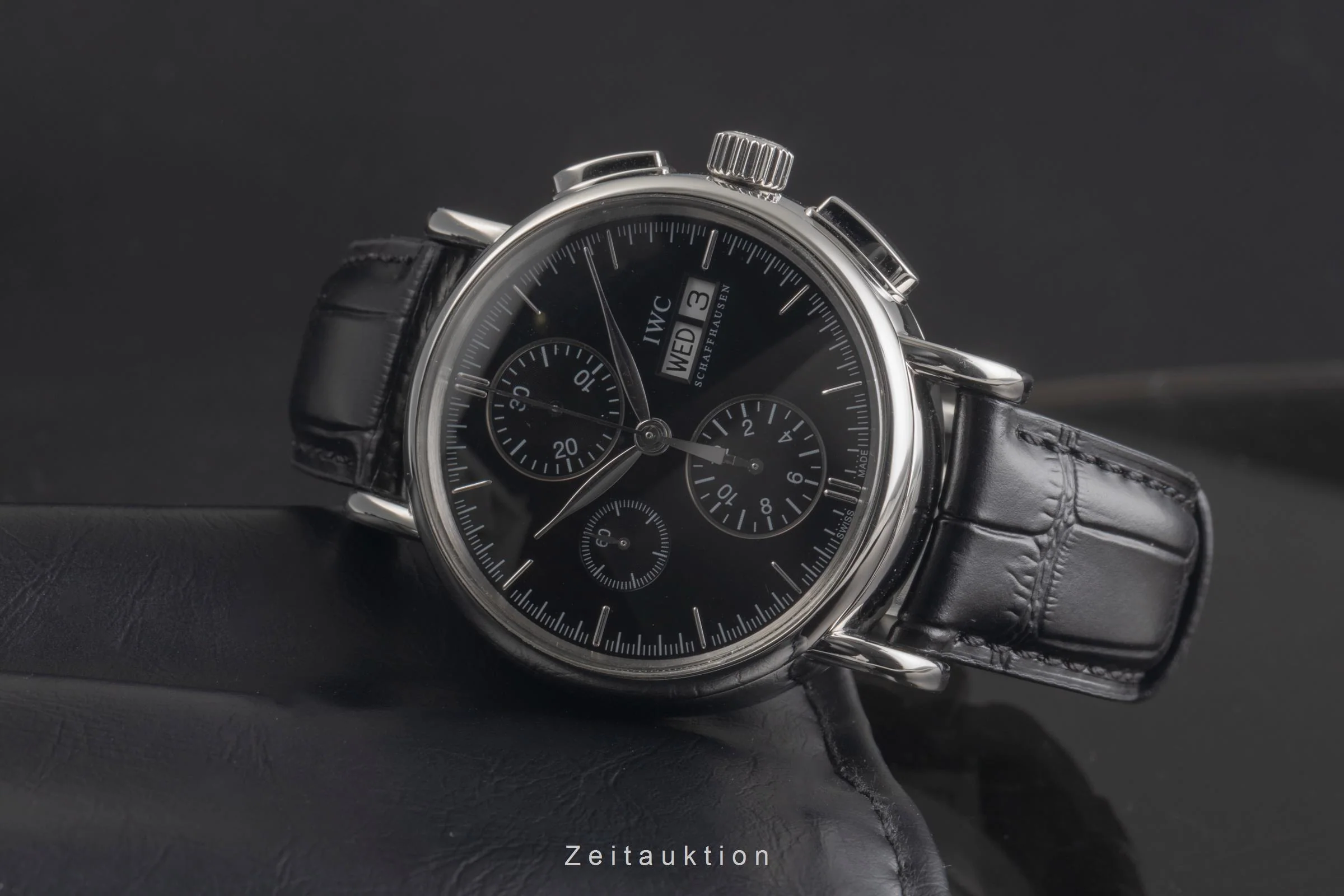 IWC Portofino chronograph steel automatic men's watch IW378303  [2504509] - Image 3