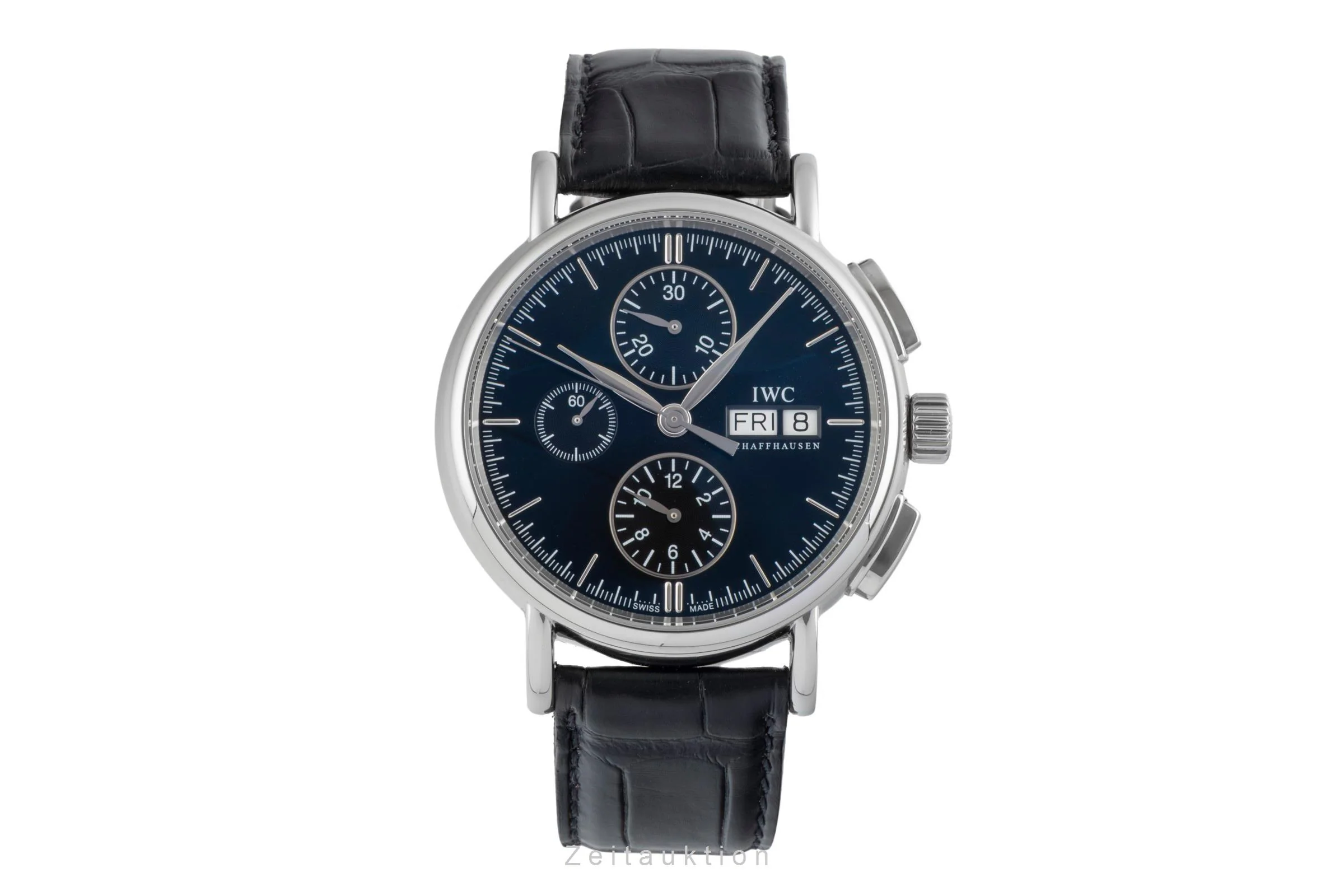 IWC Portofino chronograph steel automatic men's watch IW378303  [2505749] - Image 5