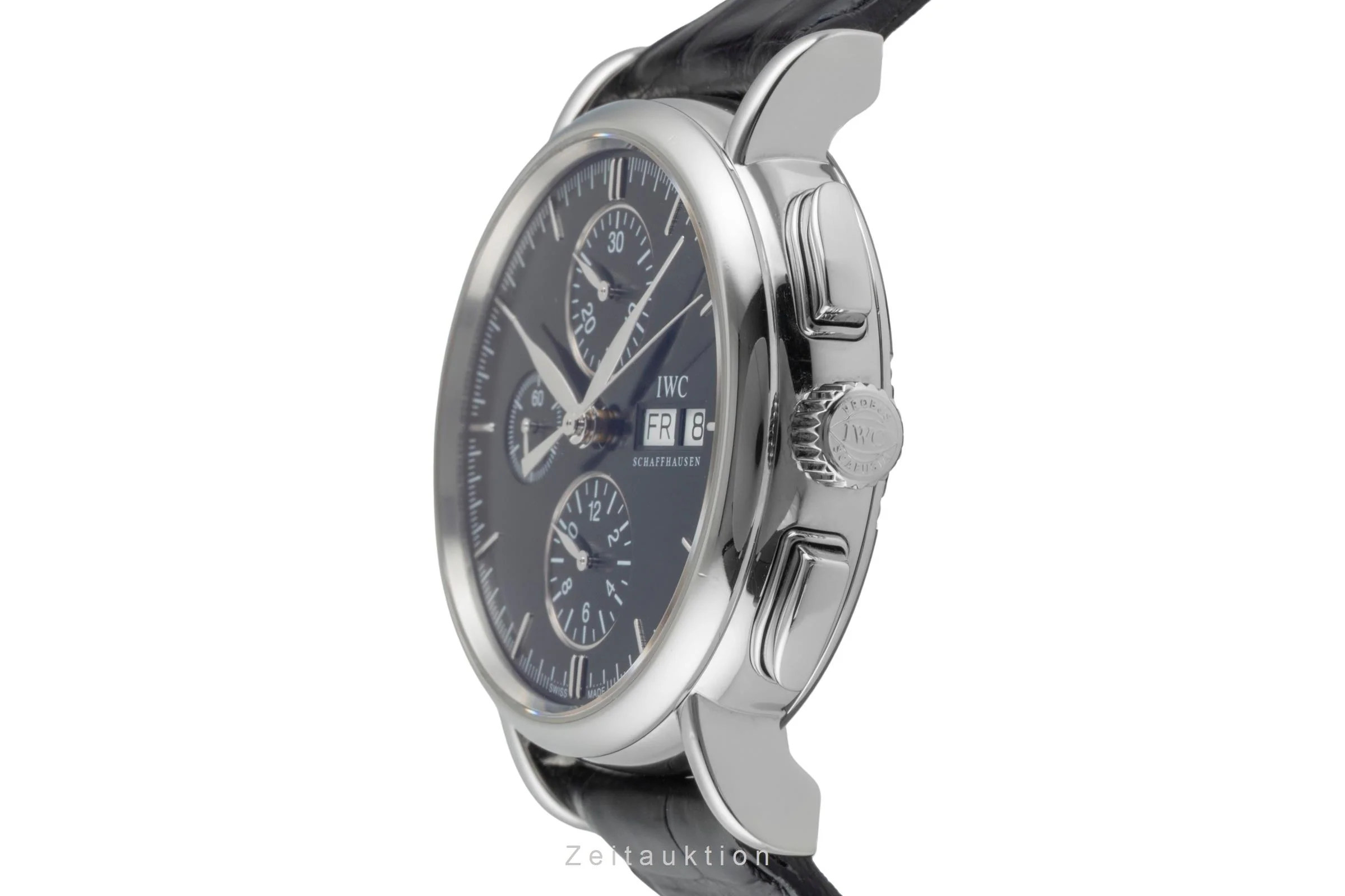 IWC Portofino chronograph steel automatic men's watch IW378303  [2505749] - Image 7