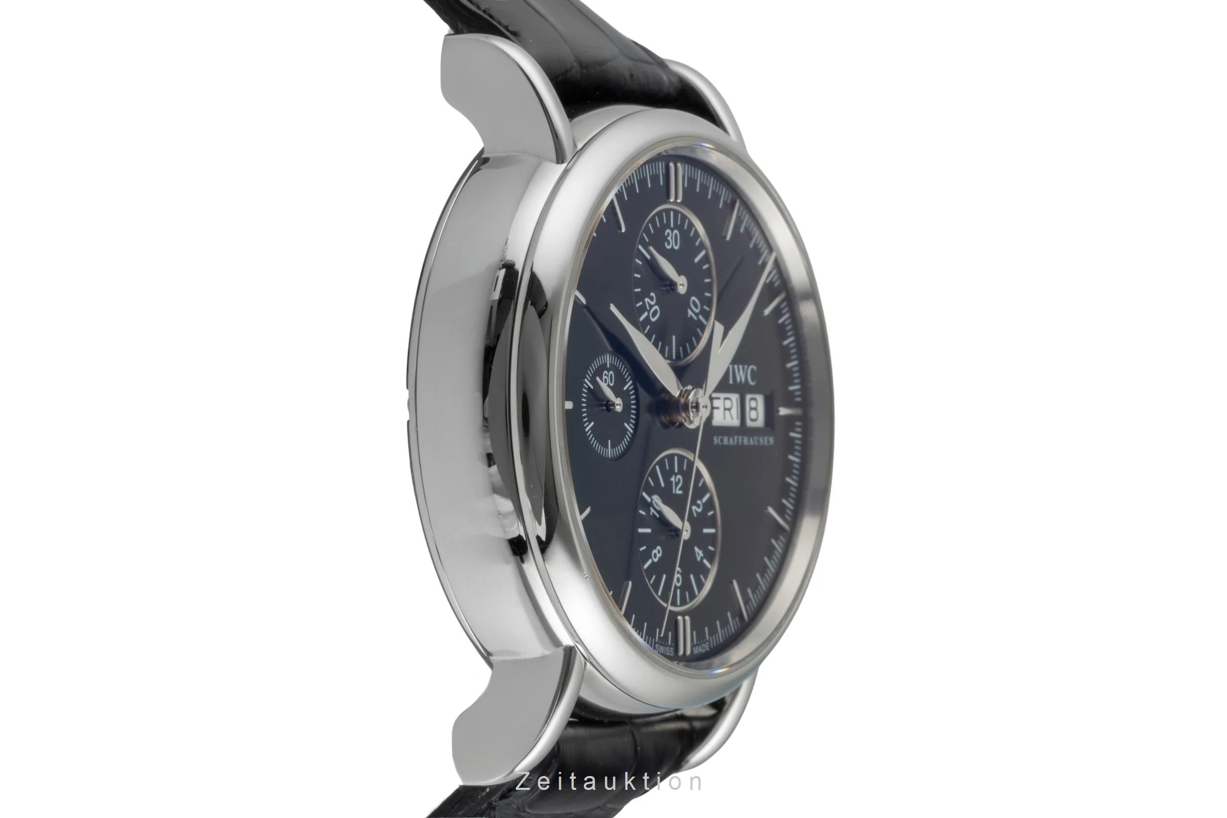 IWC Portofino chronograph steel automatic men's watch IW378303  [2505749] - Image 8