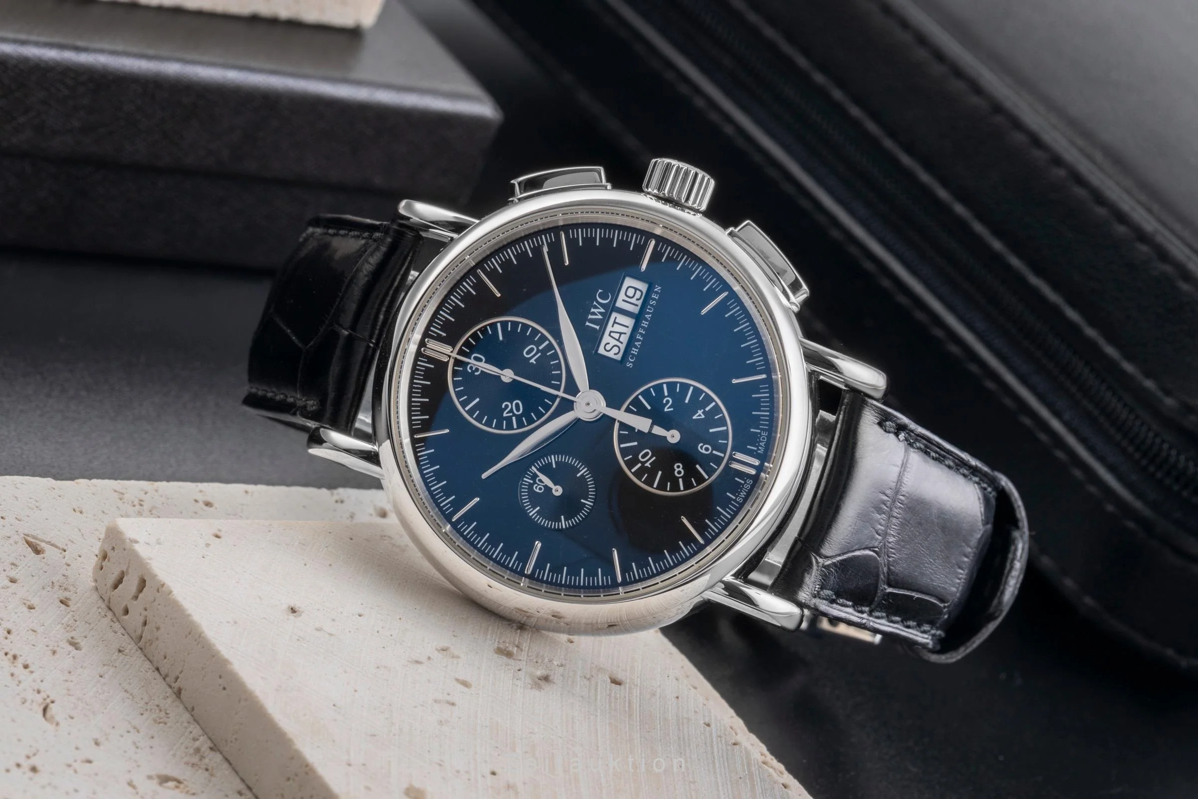 IWC Portofino chronograph steel automatic men's watch IW378303  [2505967] - Image 3