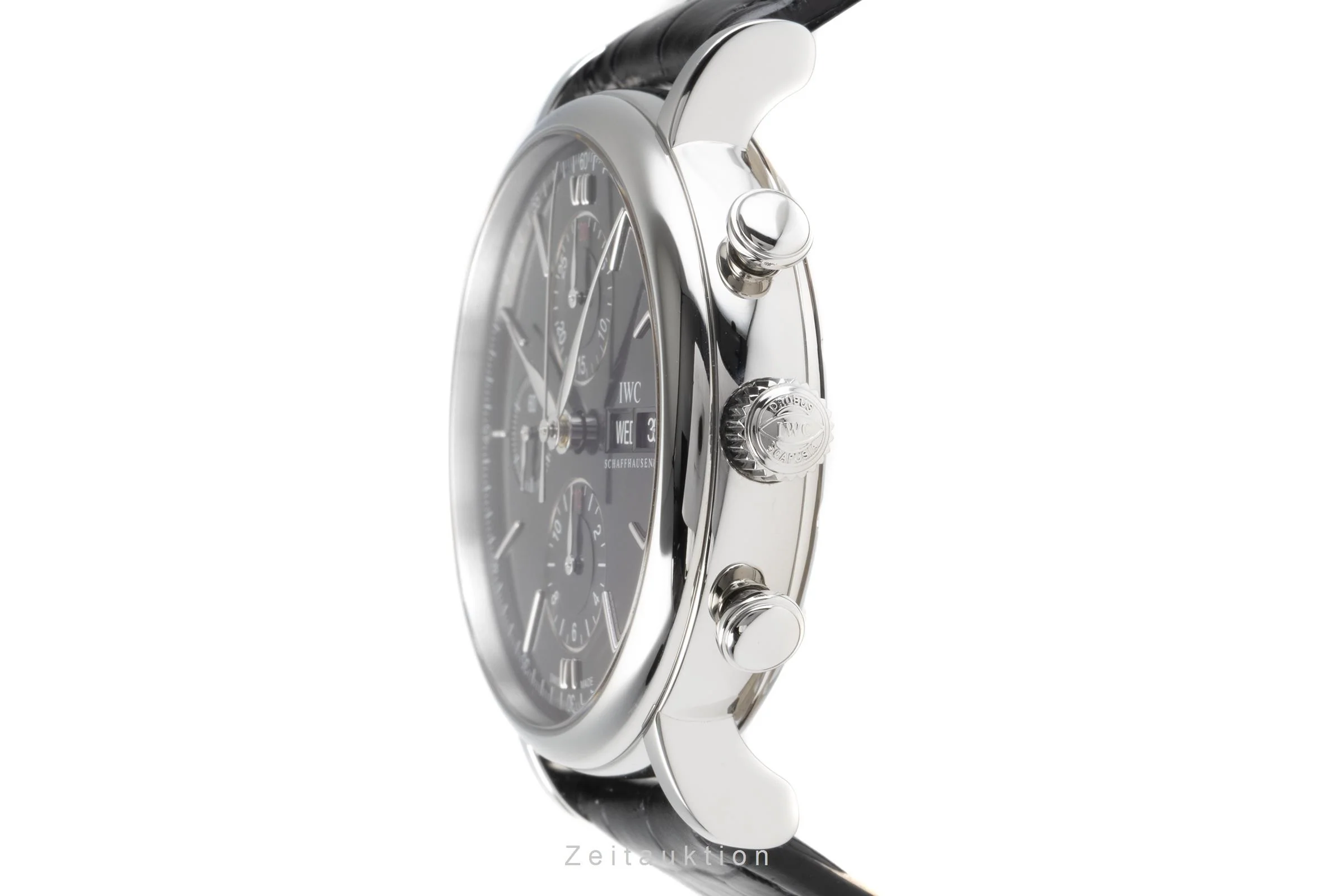 IWC Portofino chronograph steel automatic men's watch IW3910 LP: 7100EUR  [2205292] - Image 6