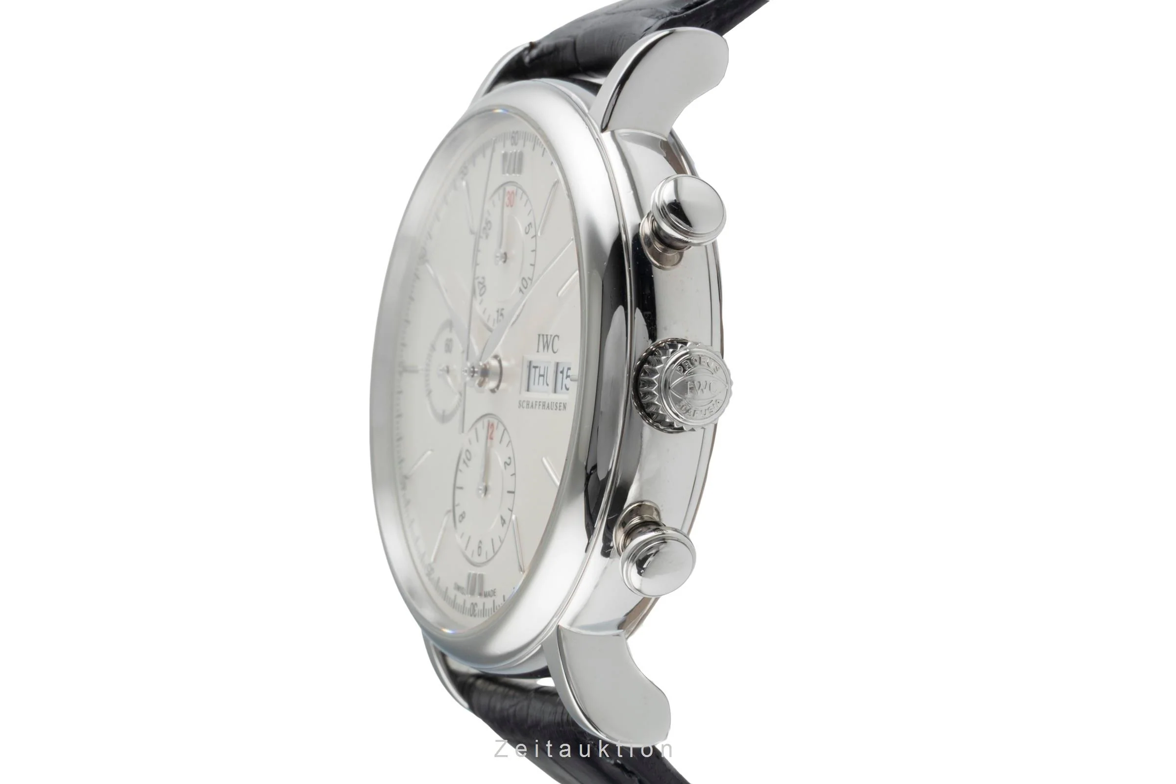 IWC Portofino chronograph steel automatic men's watch IW391001 LP: 7100EUR  [2505208] - Image 7