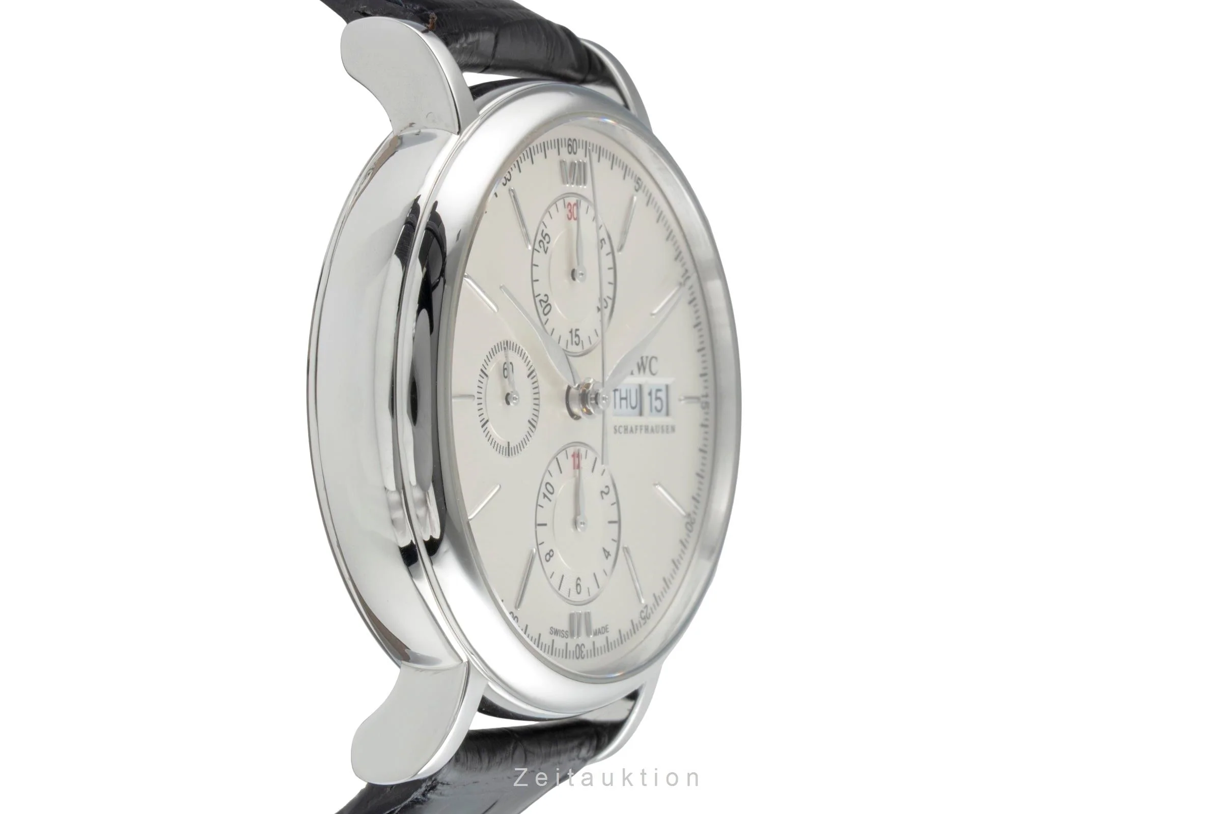 IWC Portofino chronograph steel automatic men's watch IW391001 LP: 7100EUR  [2505208] - Image 8