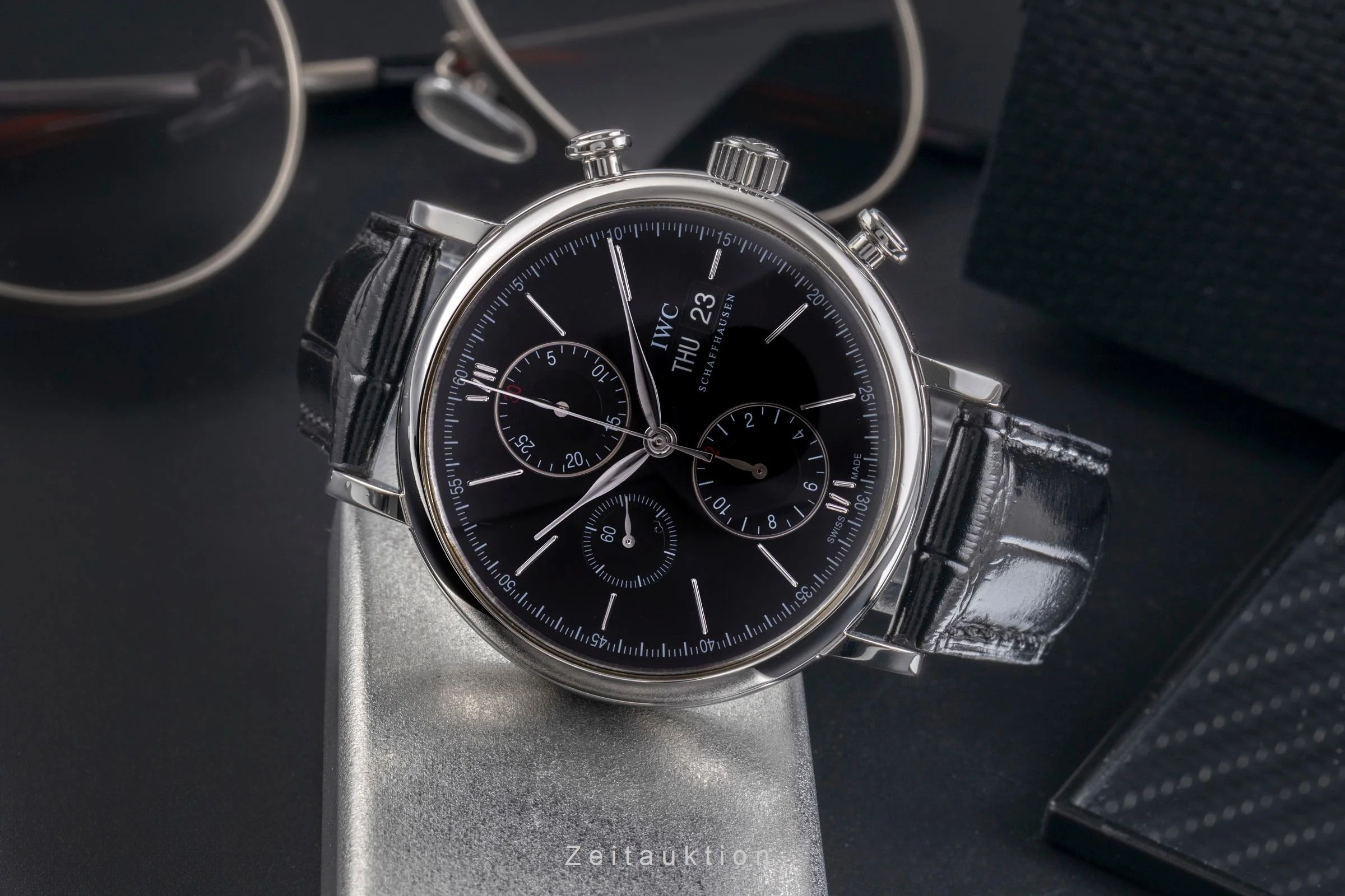 IWC Portofino chronograph steel automatic men's watch IW391002  [2504579] - Image 3