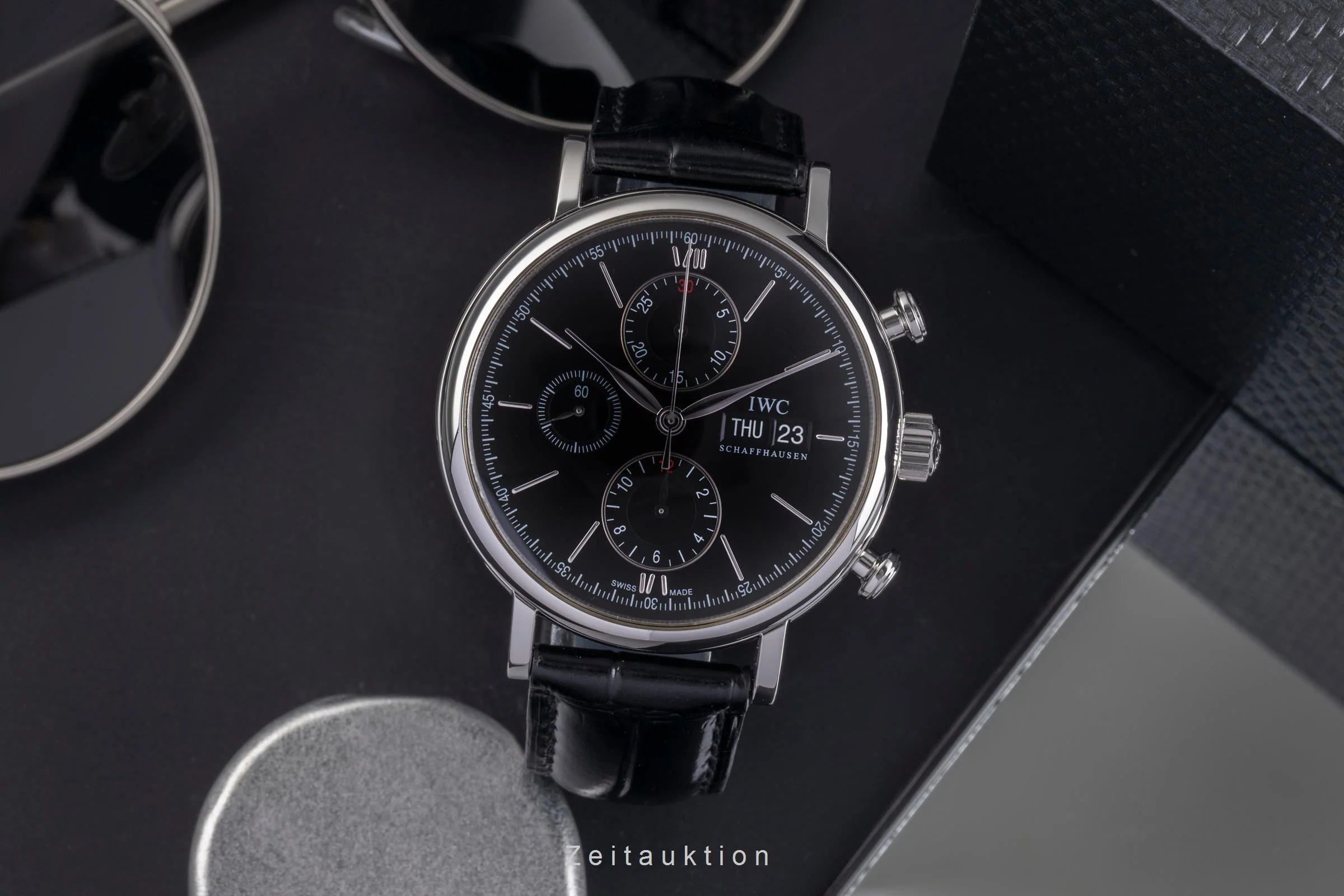 IWC Portofino chronograph steel automatic men's watch IW391002  [2504579] - Image 4