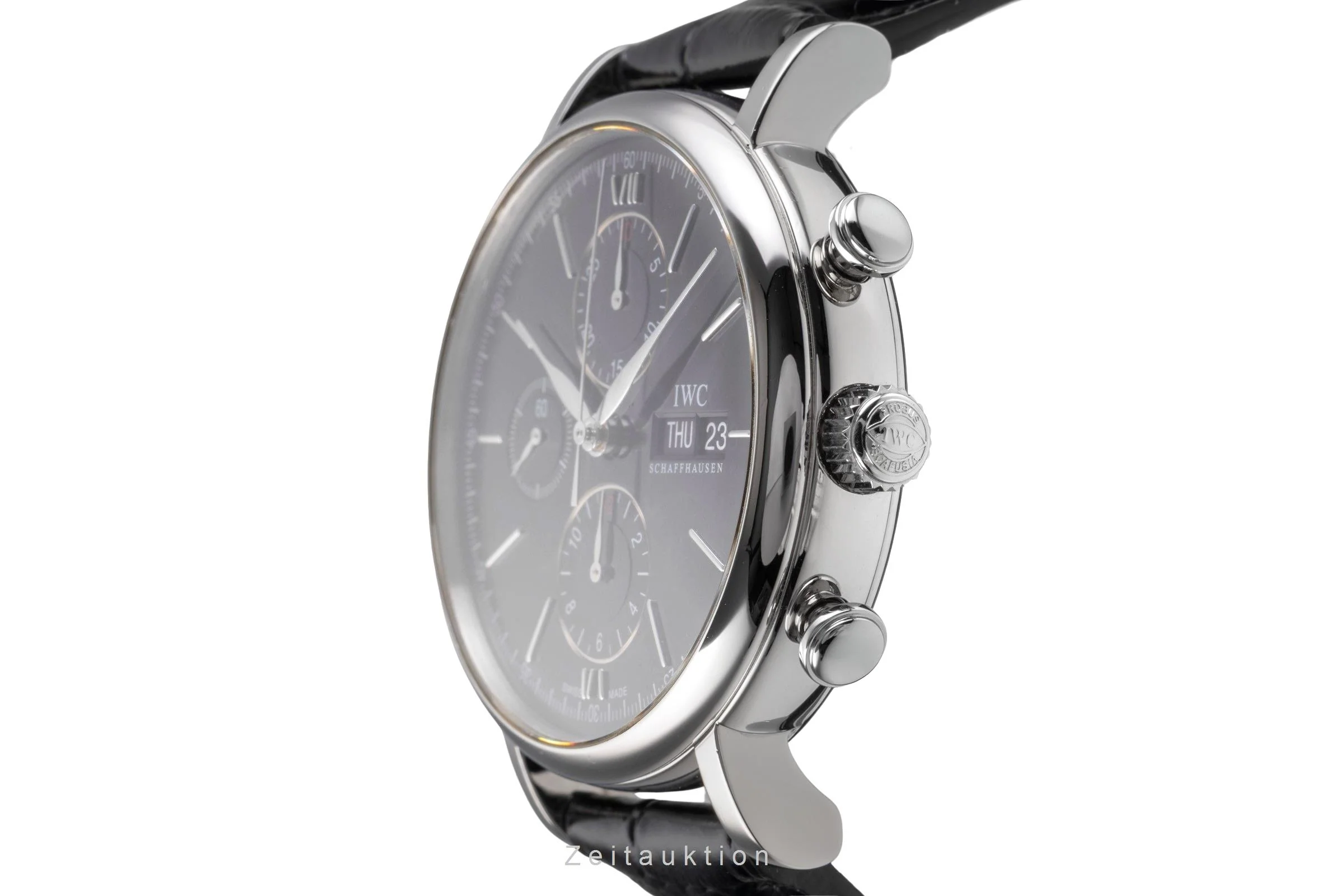IWC Portofino chronograph steel automatic men's watch IW391002  [2504579] - Image 7