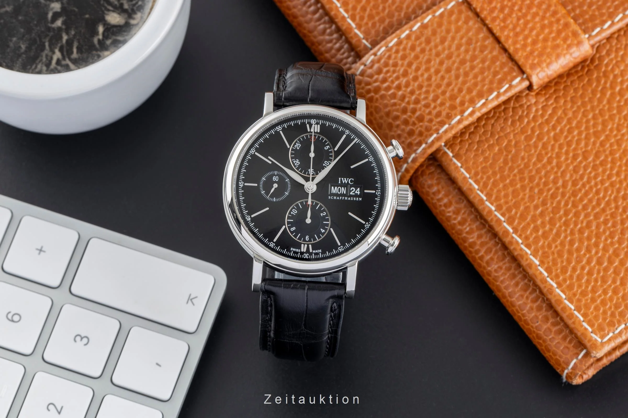 IWC Portofino chronograph steel automatic men's watch IW391002 LP: 7100EUR  [2505365] - Image 4