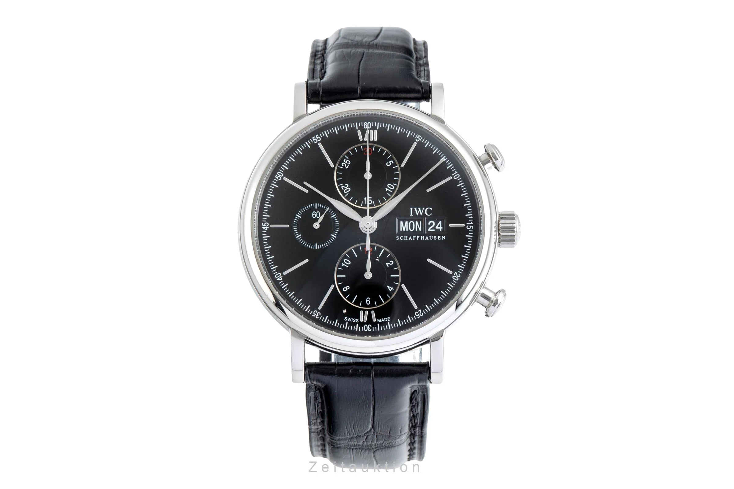 IWC Portofino chronograph steel automatic men's watch IW391002 LP: 7100EUR  [2505365] - Image 5