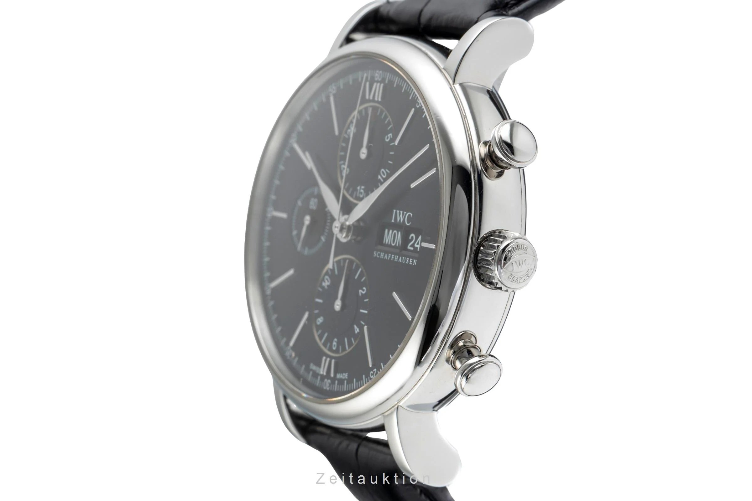 IWC Portofino chronograph steel automatic men's watch IW391002 LP: 7100EUR  [2505365] - Image 7