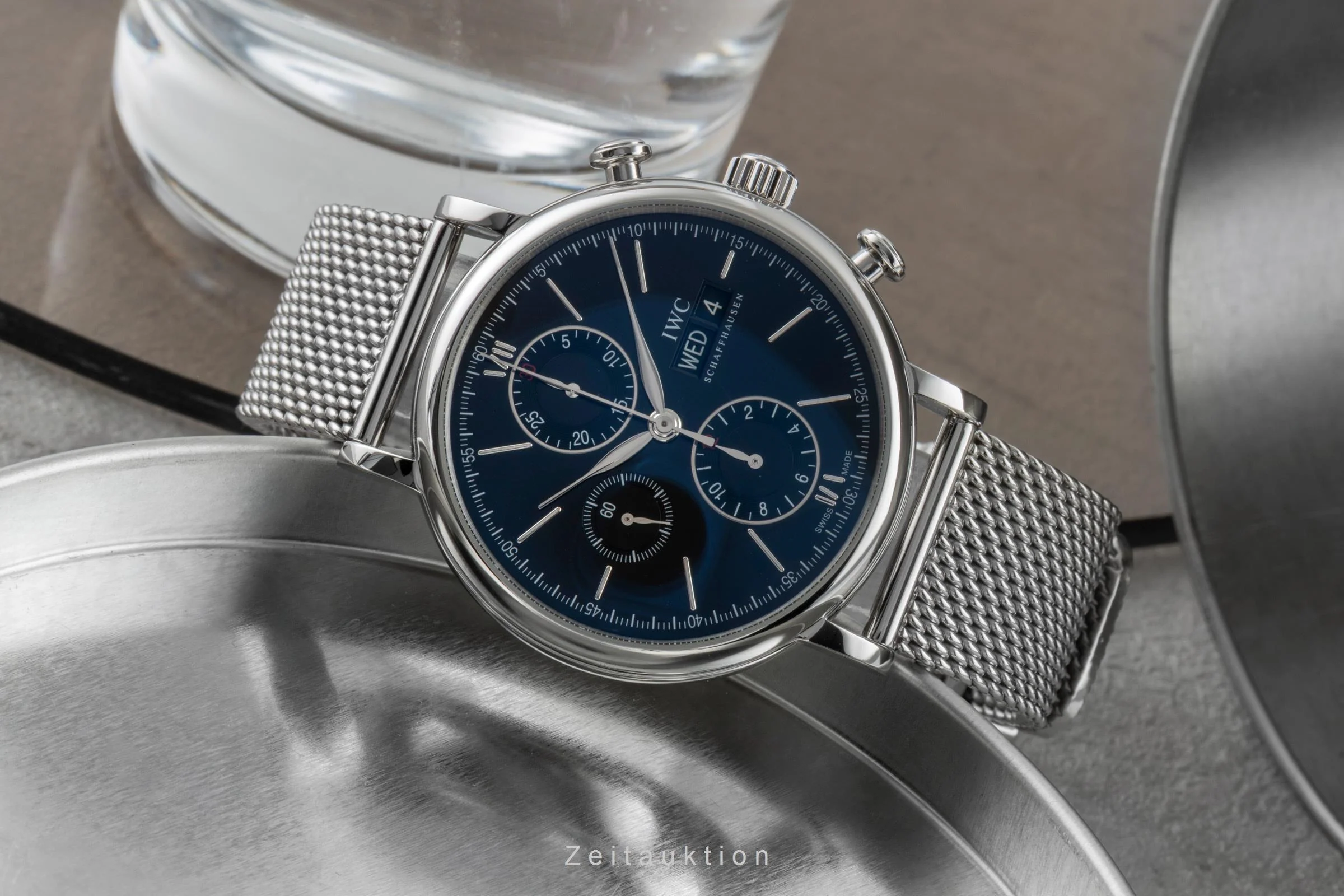 IWC Portofino chronograph steel automatic men's watch IW391006  [2505983] - Image 3