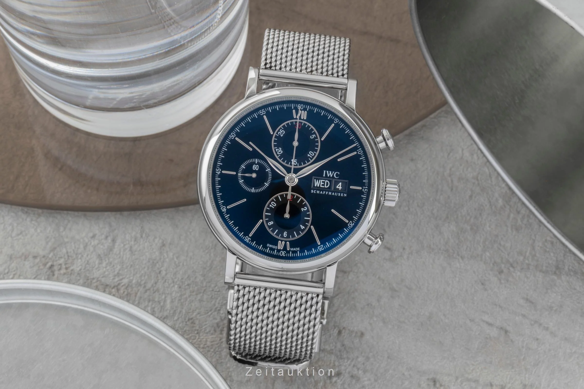IWC Portofino chronograph steel automatic men's watch IW391006  [2505983] - Image 4